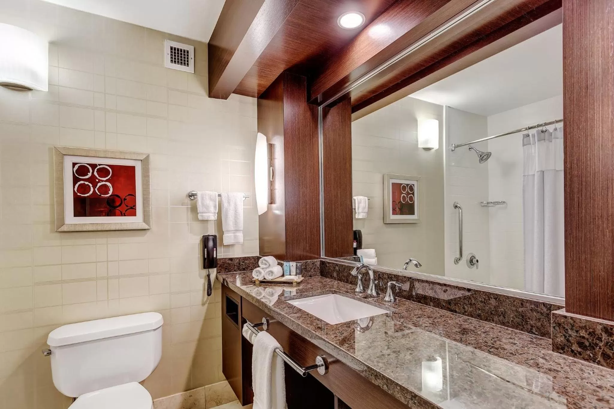 Bathroom in Crowne Plaza Hotel Foster City-San Mateo by IHG