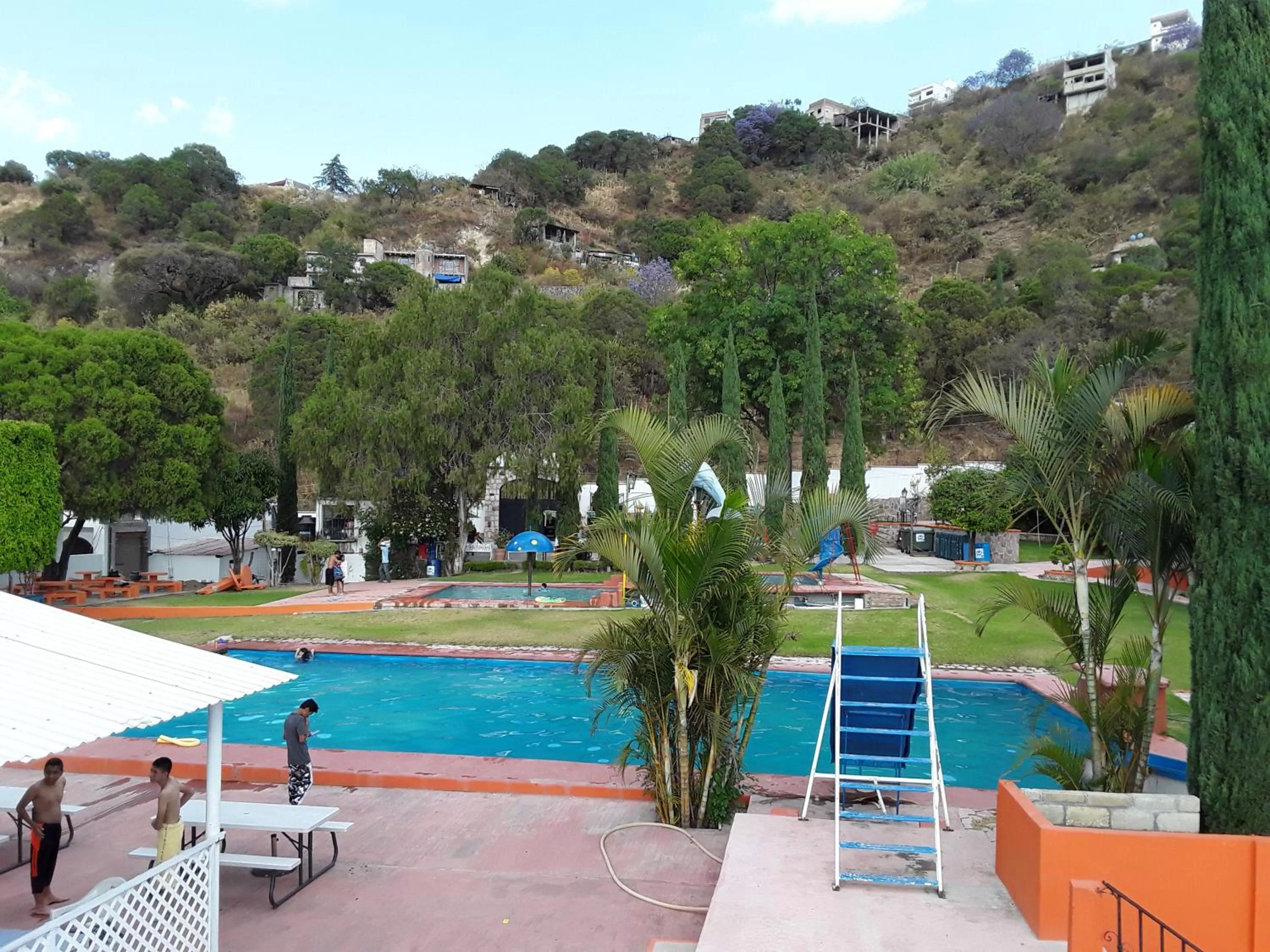 Swimming pool, Pool View in Hotel & Balneario Los Angeles