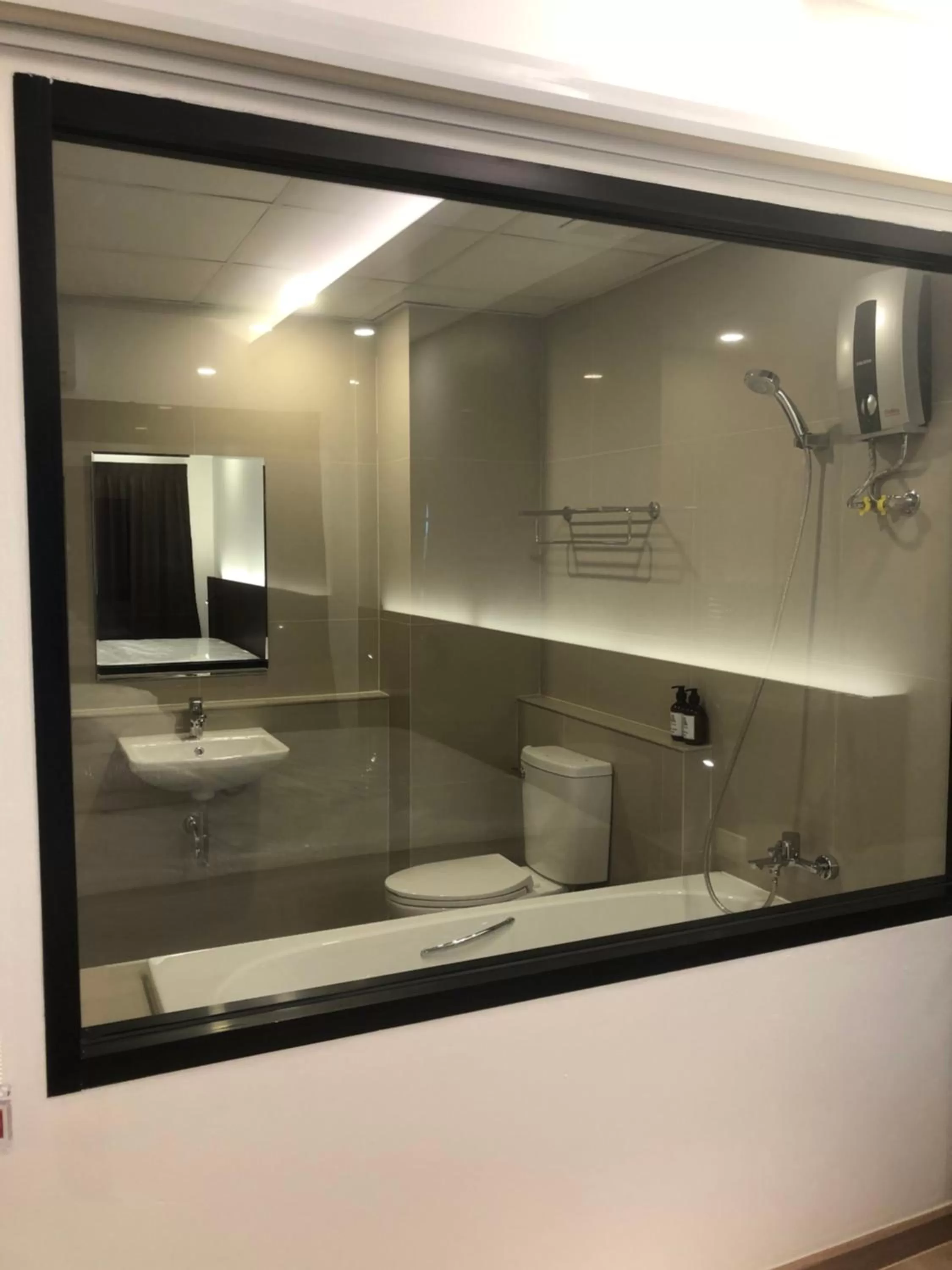 Bathroom in GEEN Hotel Chonburi