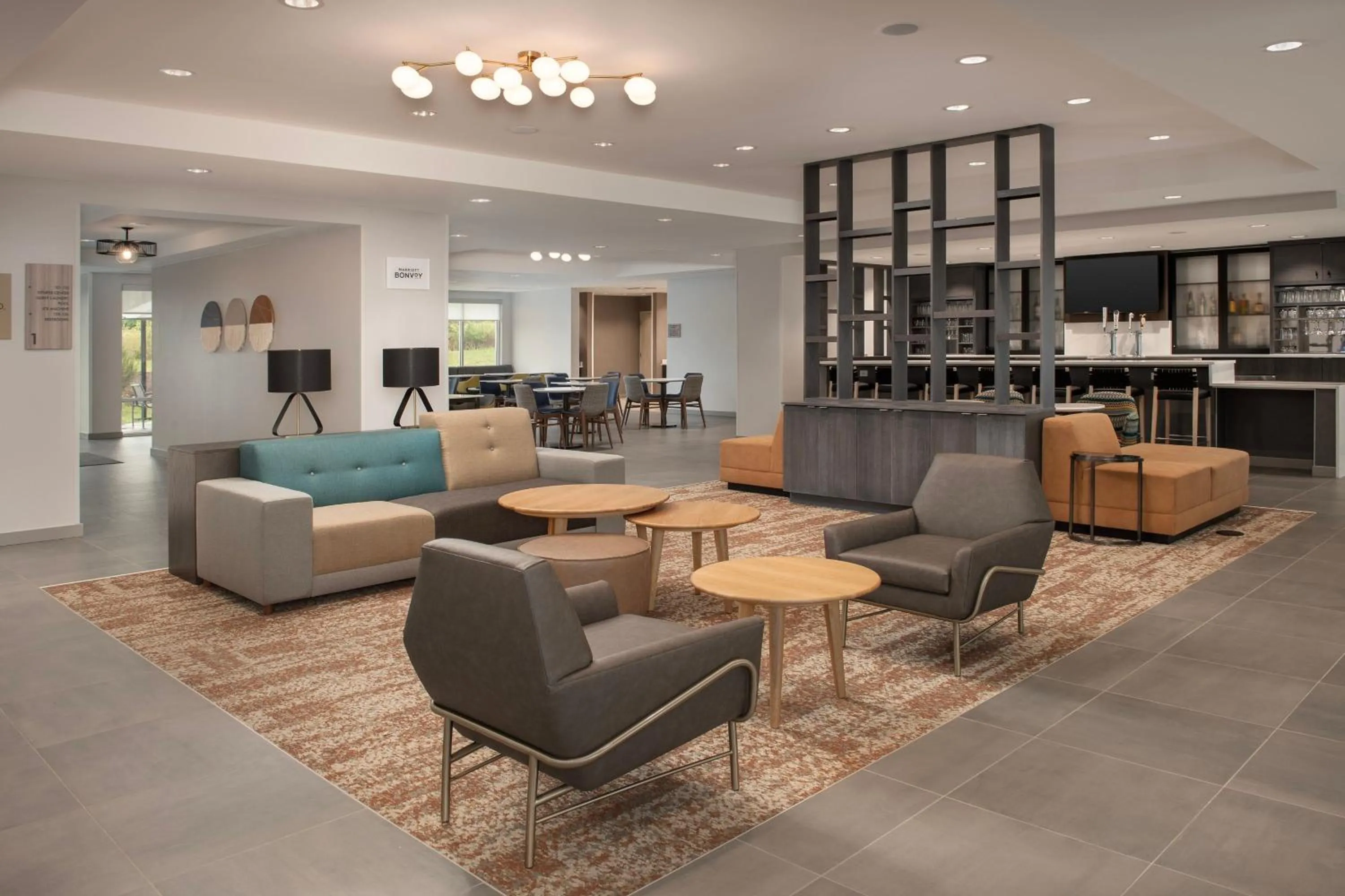 Lobby or reception in SpringHill Suites by Marriott Cincinnati Mason