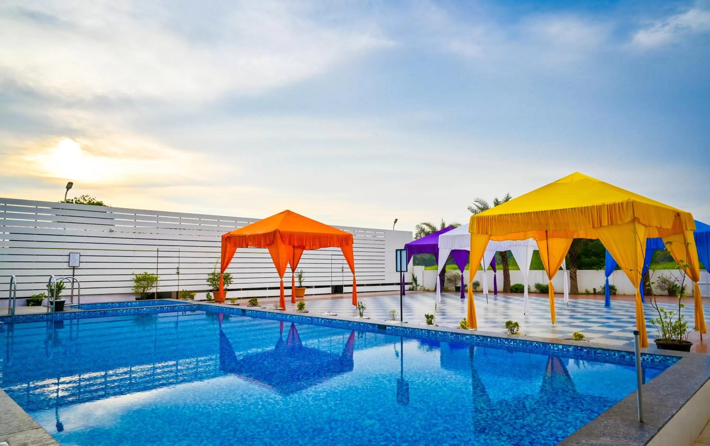 Swimming Pool in Hotel Laxmi Empire