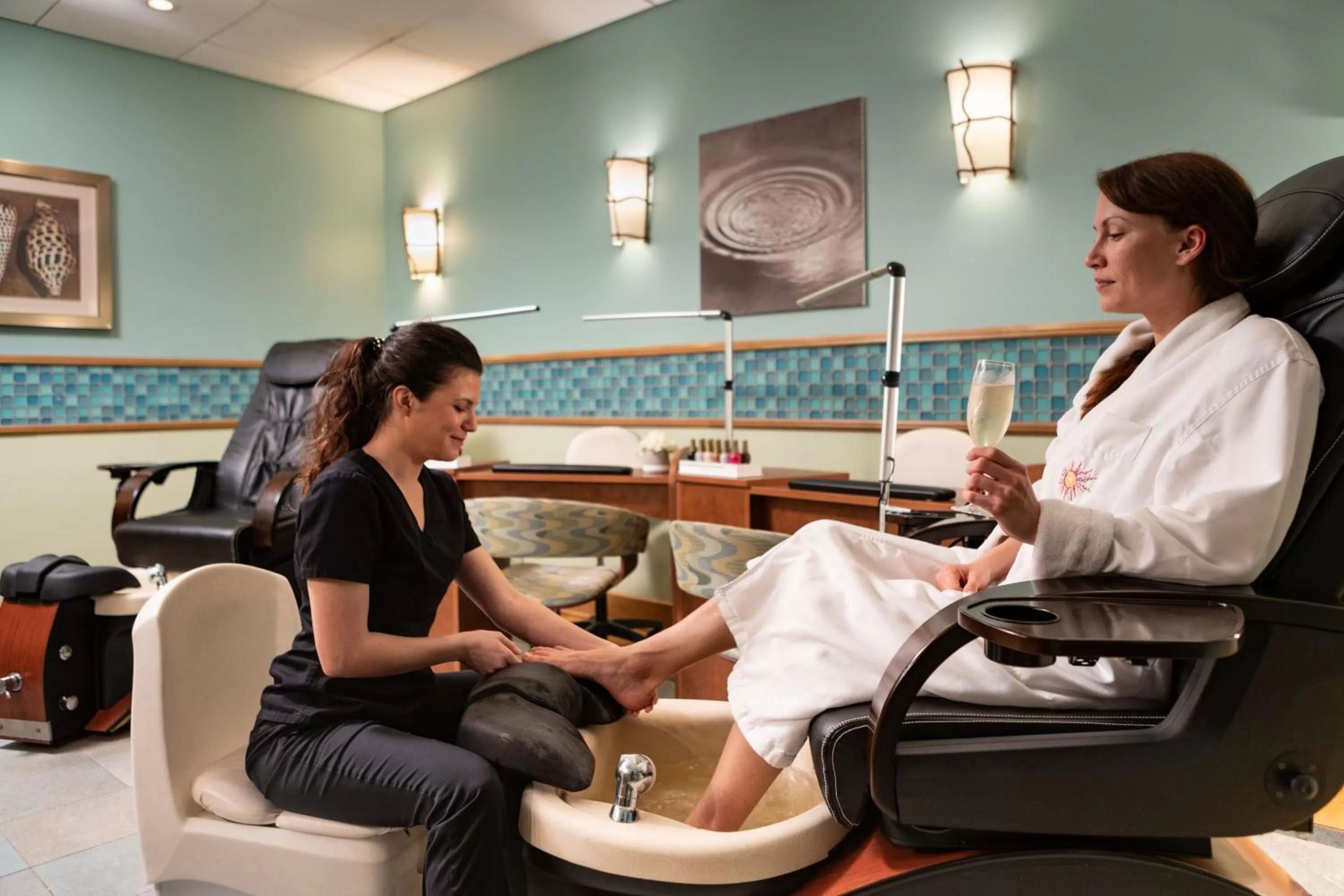 Spa and wellness centre/facilities in Hilton Beachfront Resort & Spa Hilton Head Island