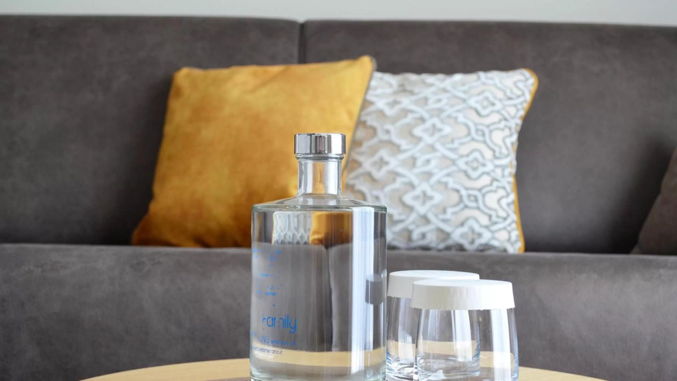 Living room in City Hotel Merano