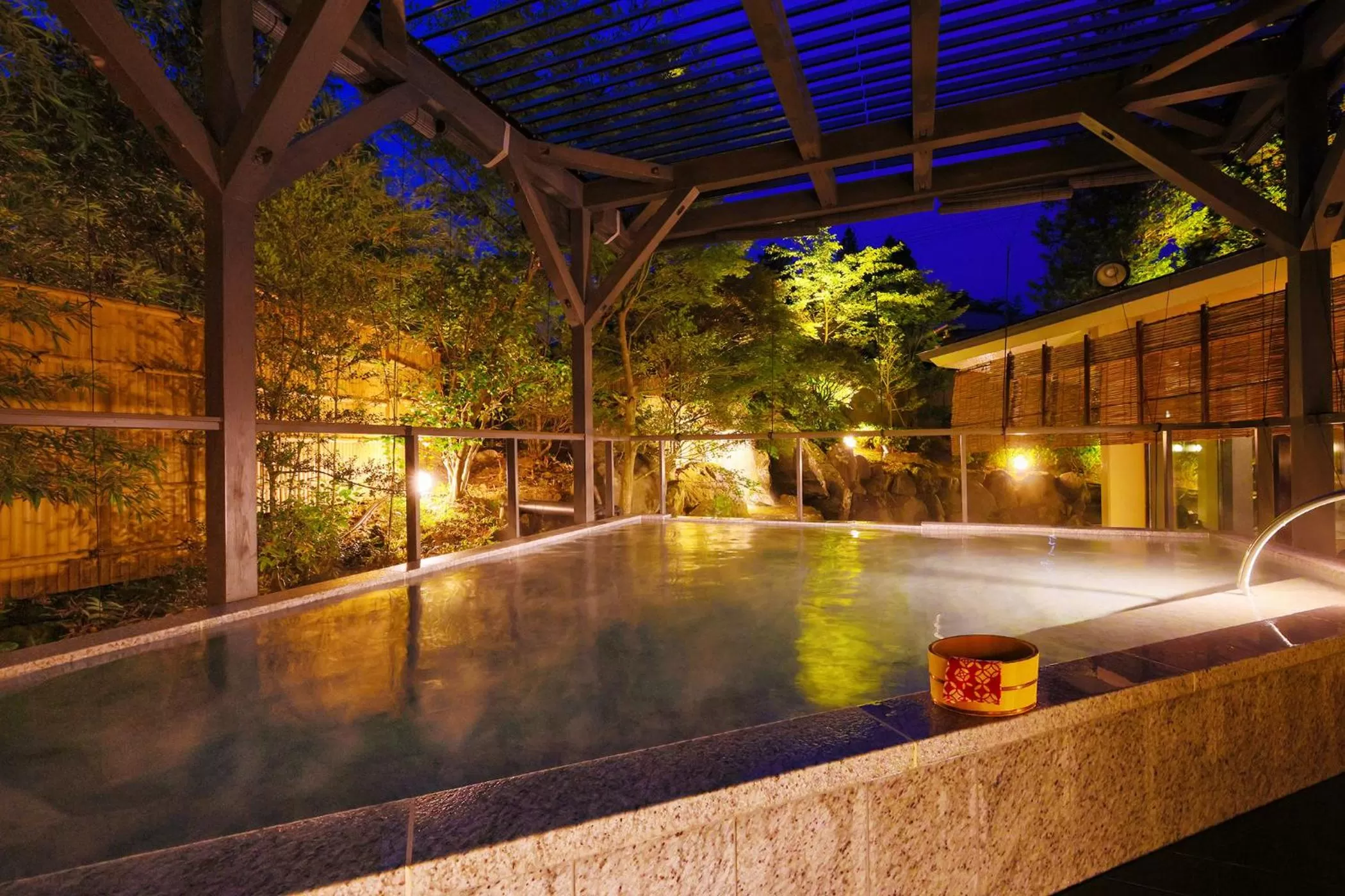 Hot Spring Bath in TAOYA Akiu