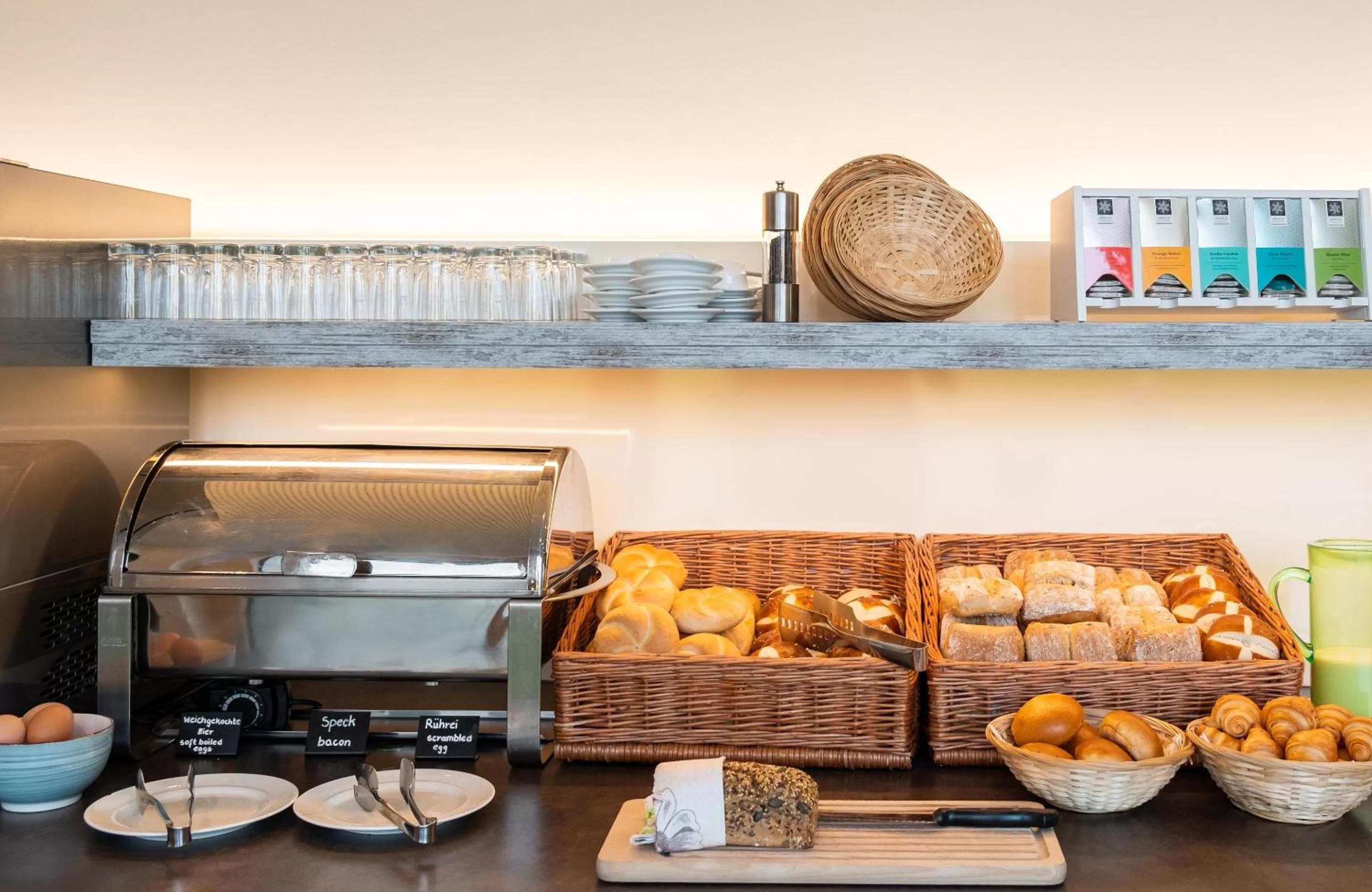 Buffet breakfast in Alb Inn - Hotel & Apartments