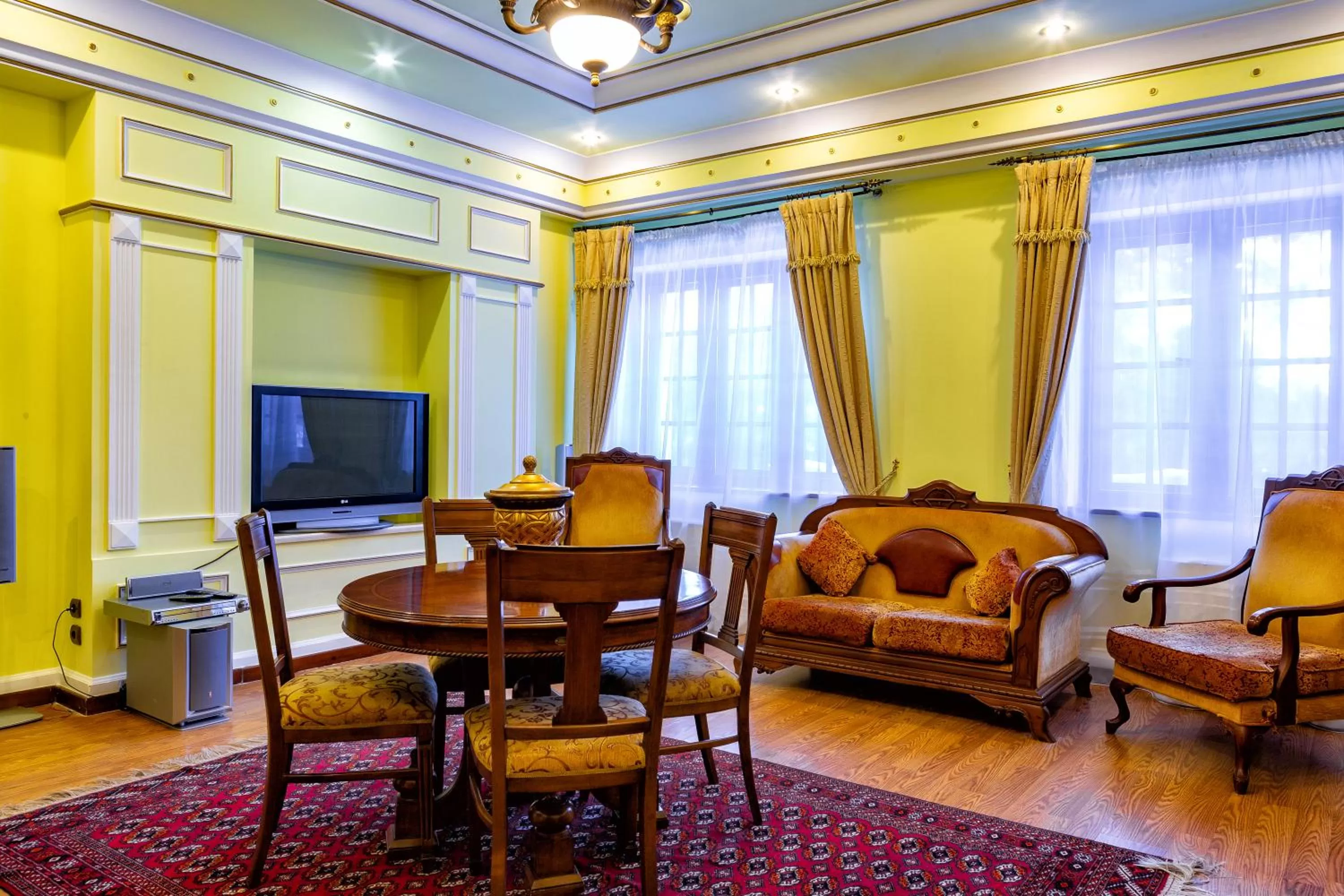 Living room in Park Hotel Kokshetau