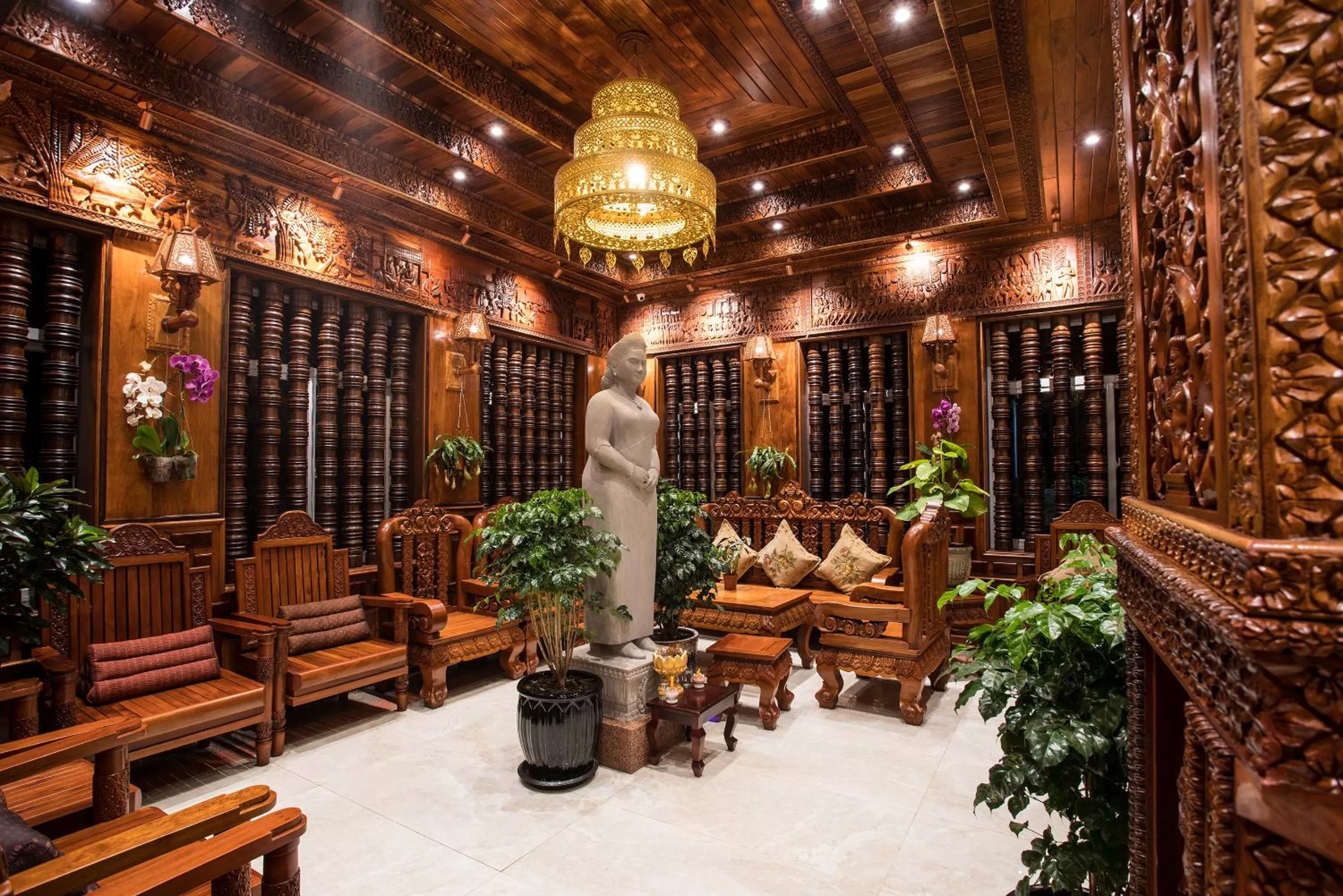 Lobby or reception in Okay Palace Hotel