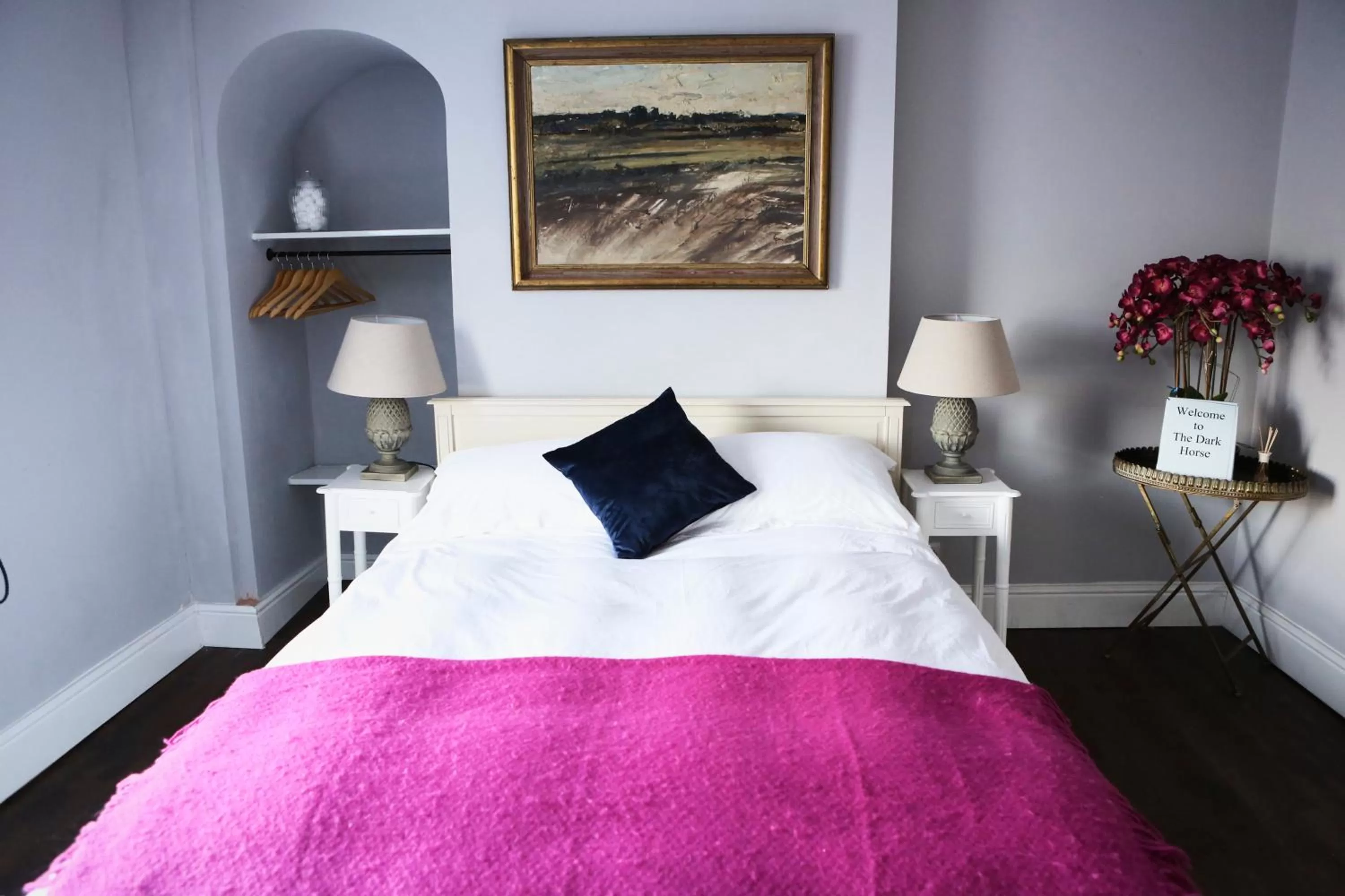 Bed in The Dark Horse Pub