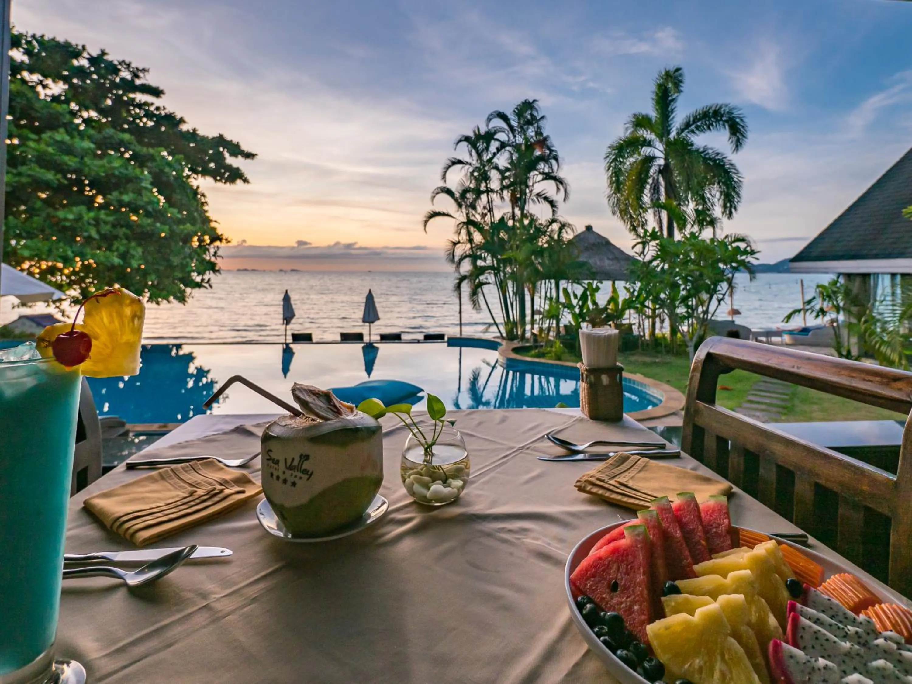 Food and drinks in Sea Valley Resort