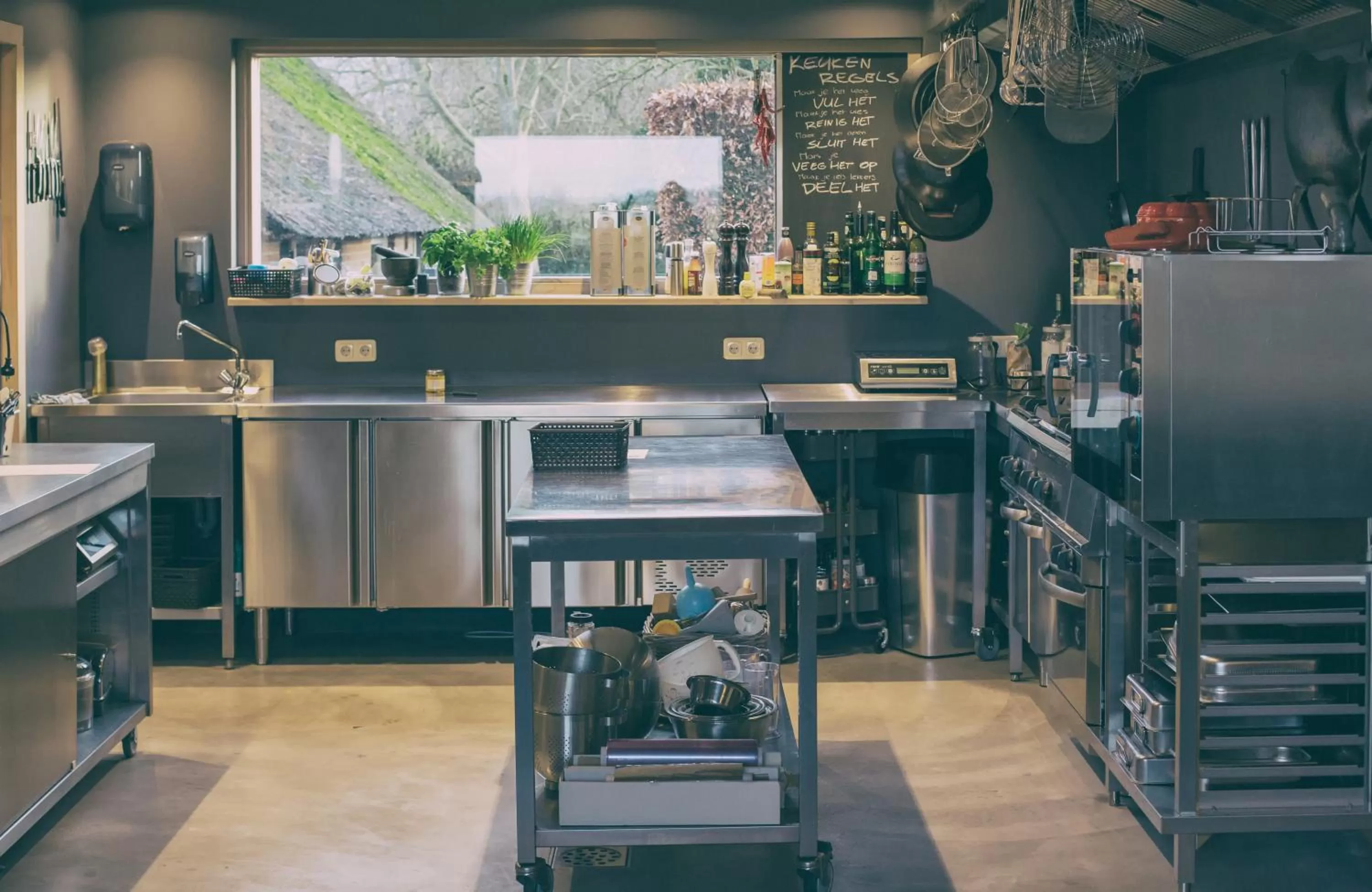 kitchen in Bed and Breakfast Bedstay op 8