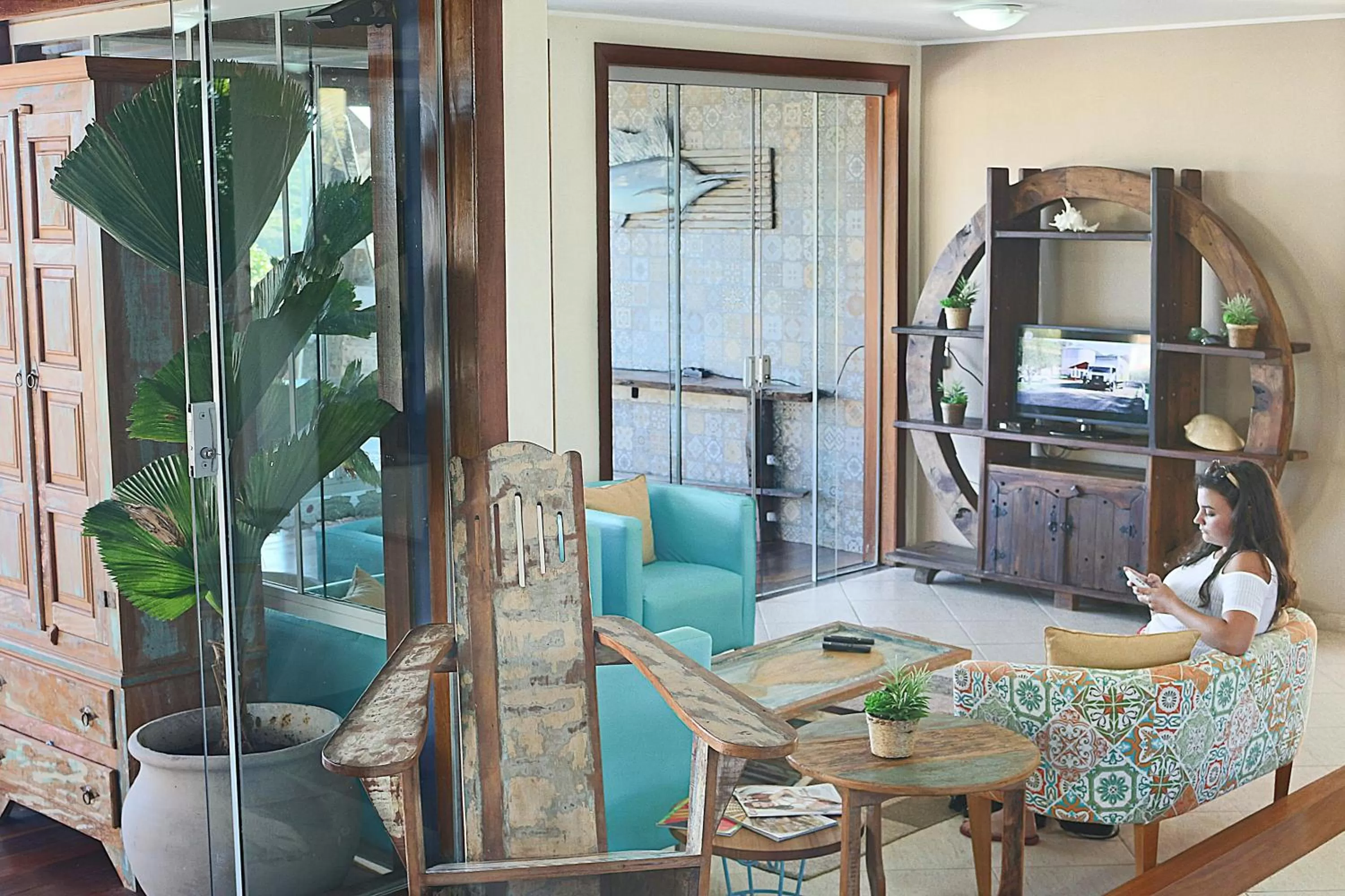 Living room in Pousada La Dolce Vita