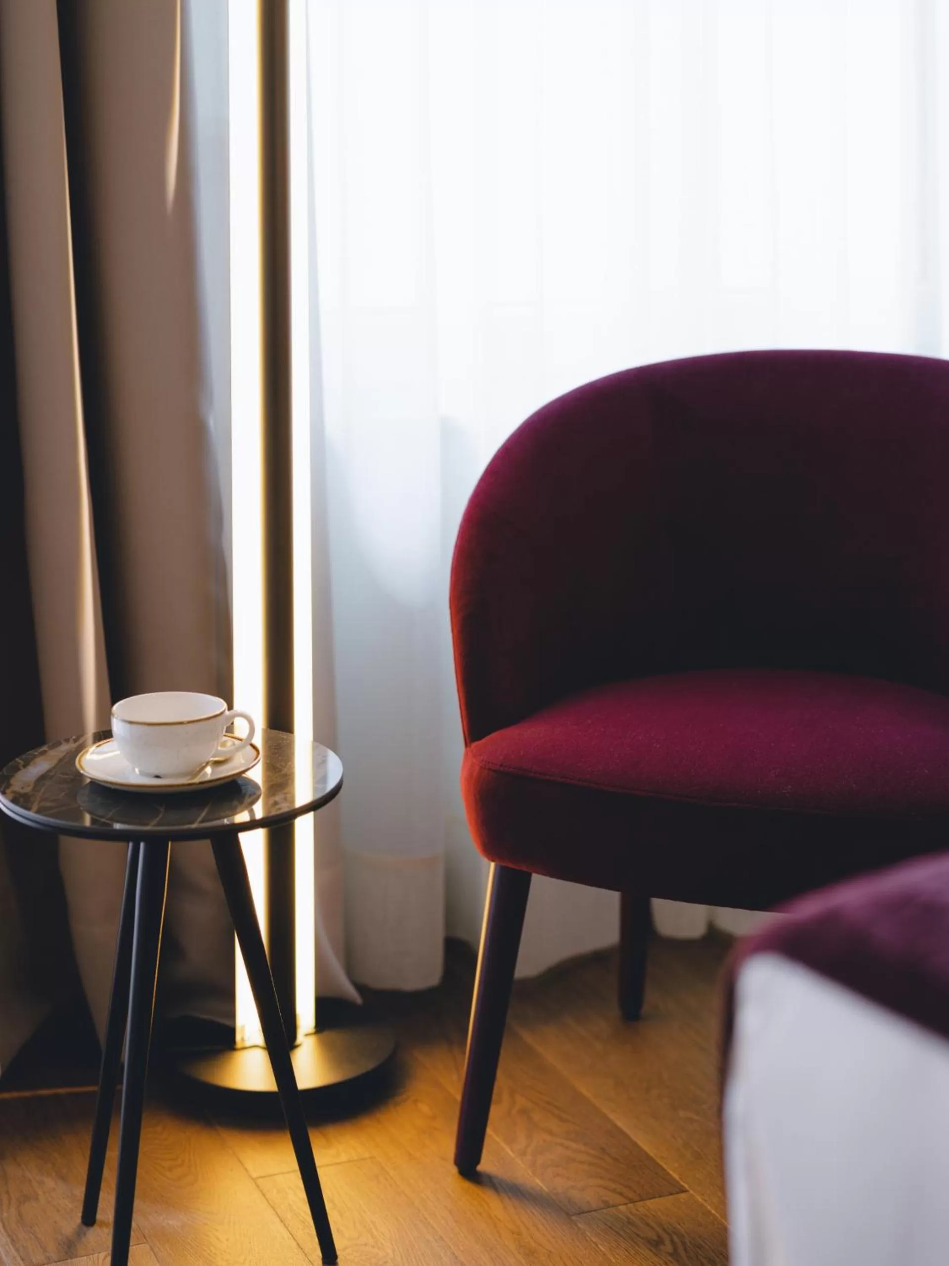 Seating area in Hotel Heritage