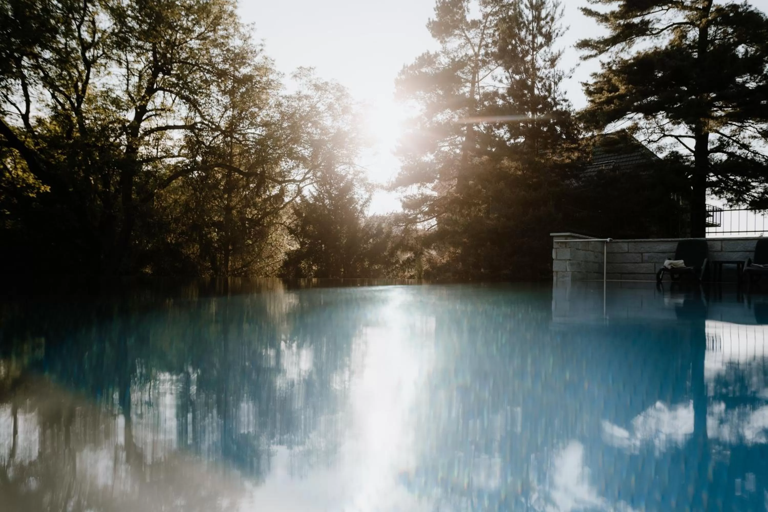 Swimming pool in Schlosshotel Stecklenberg