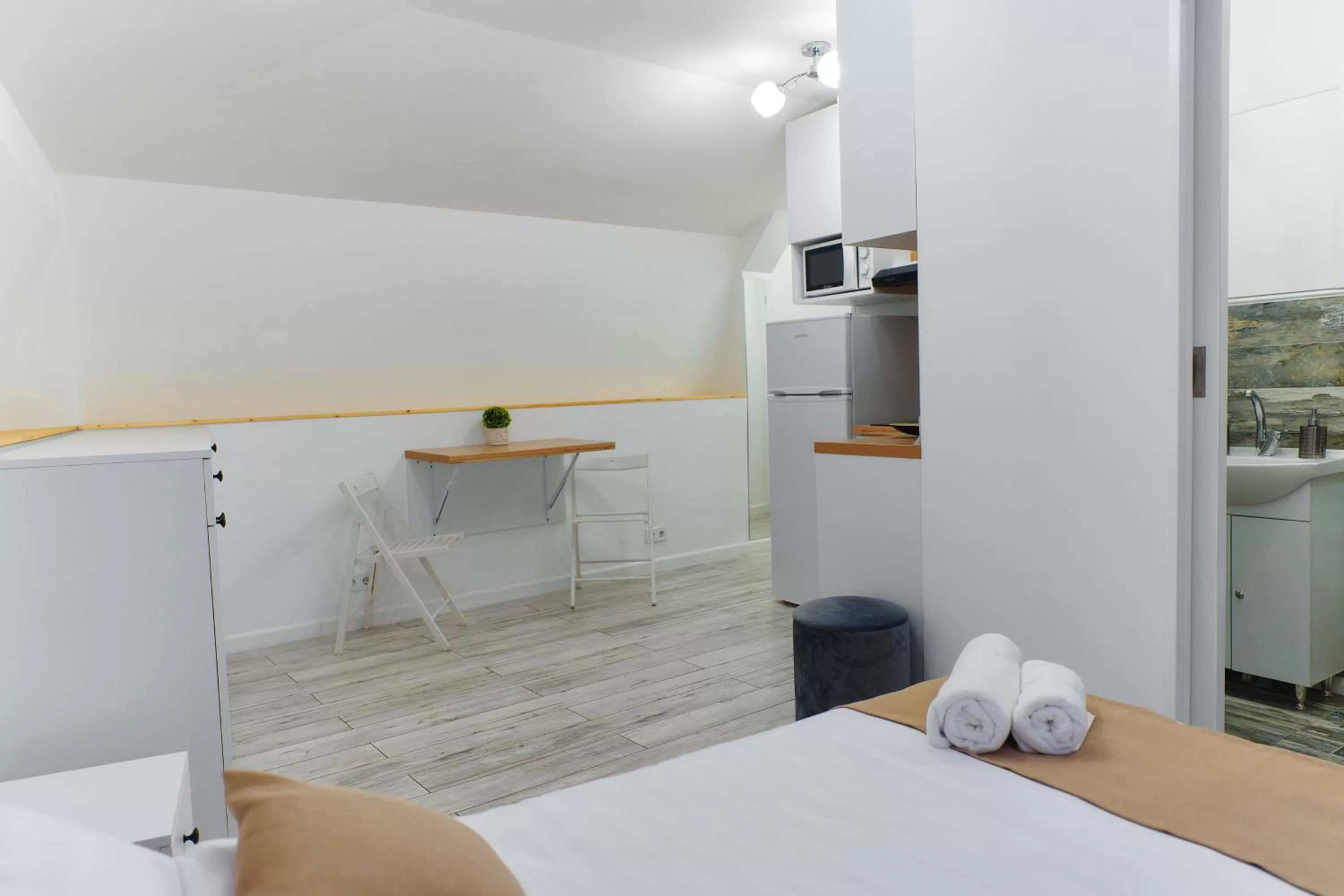 Bed in Bella House Apartaments