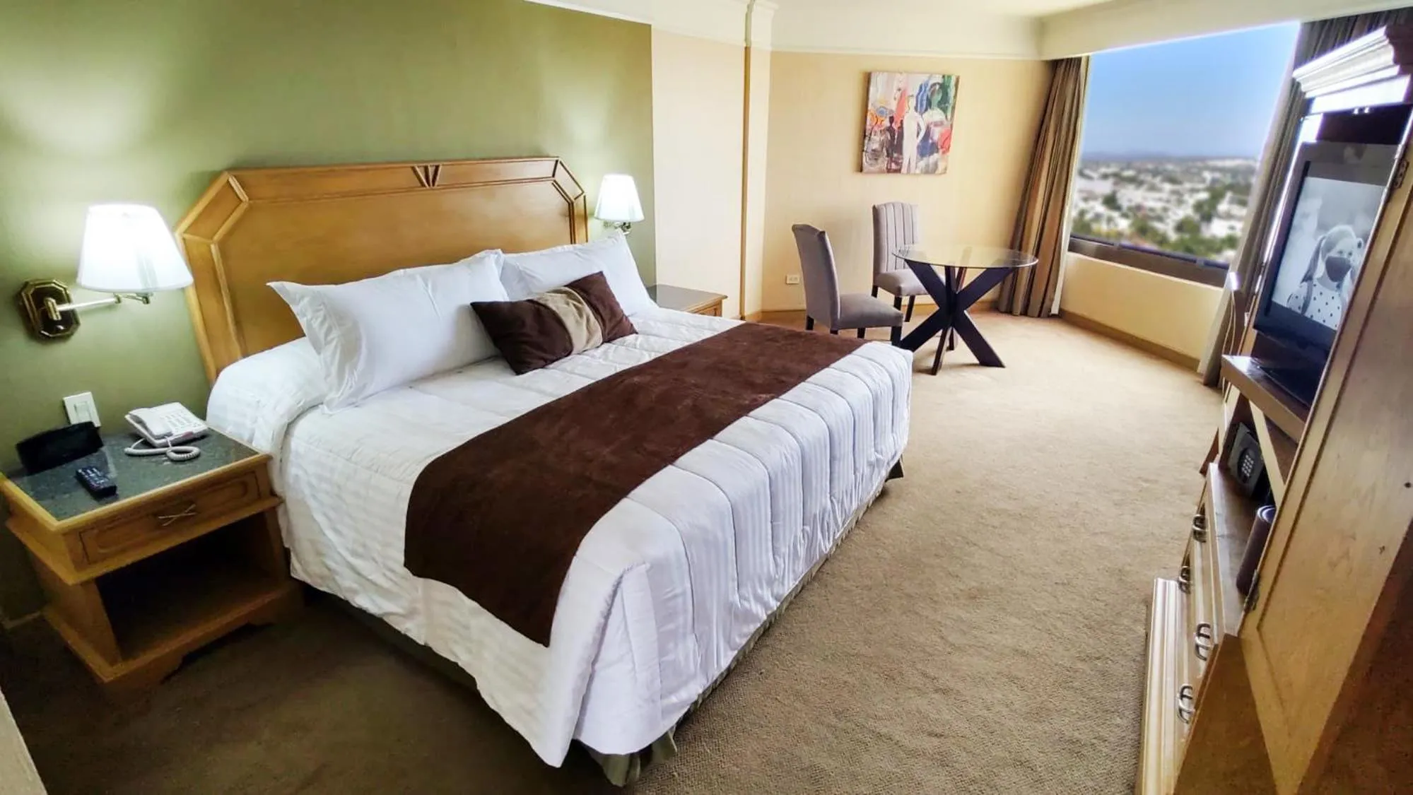 Bed in Hotel San Luis Lindavista