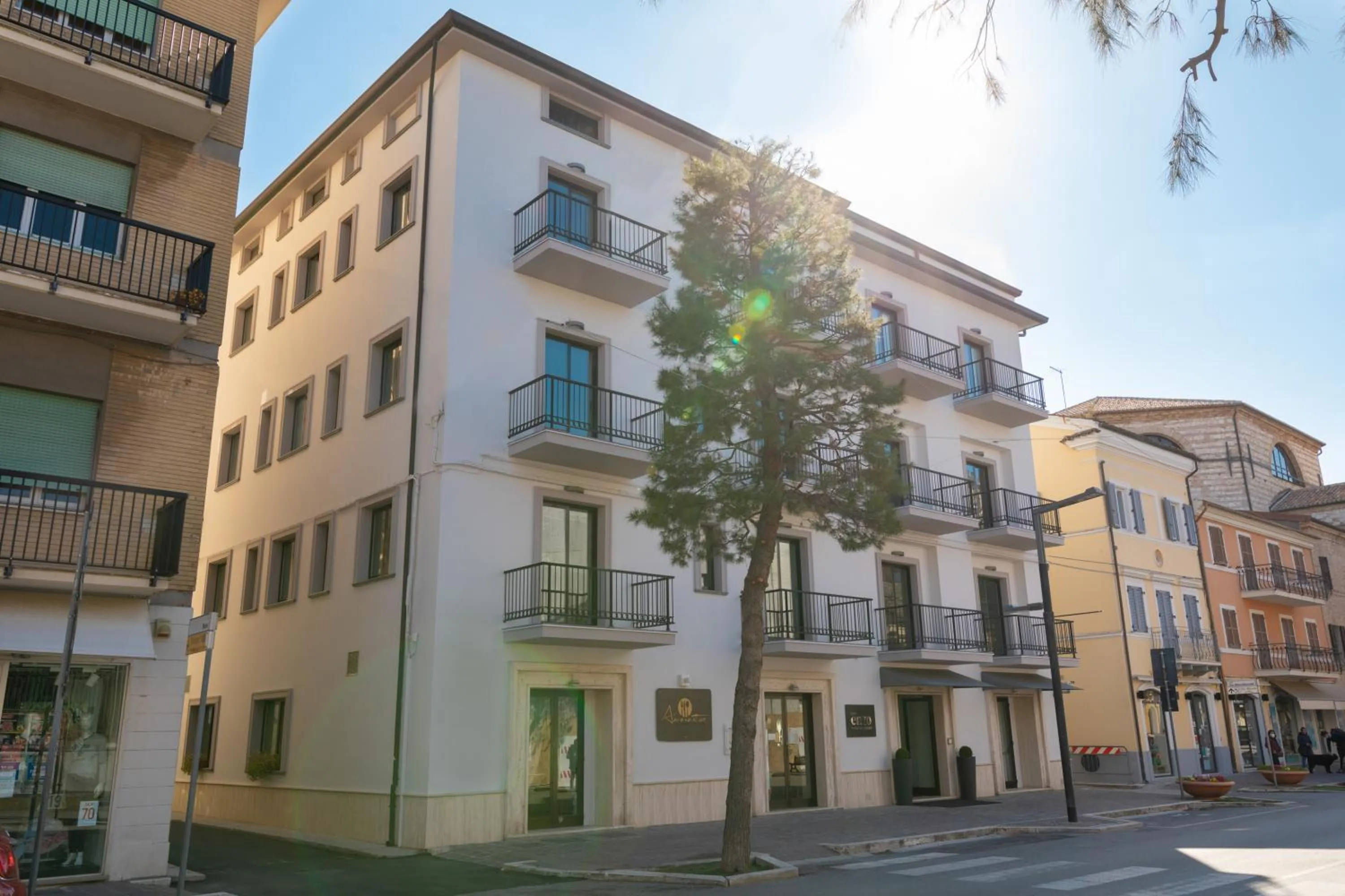 Property building in Hotel Enzo