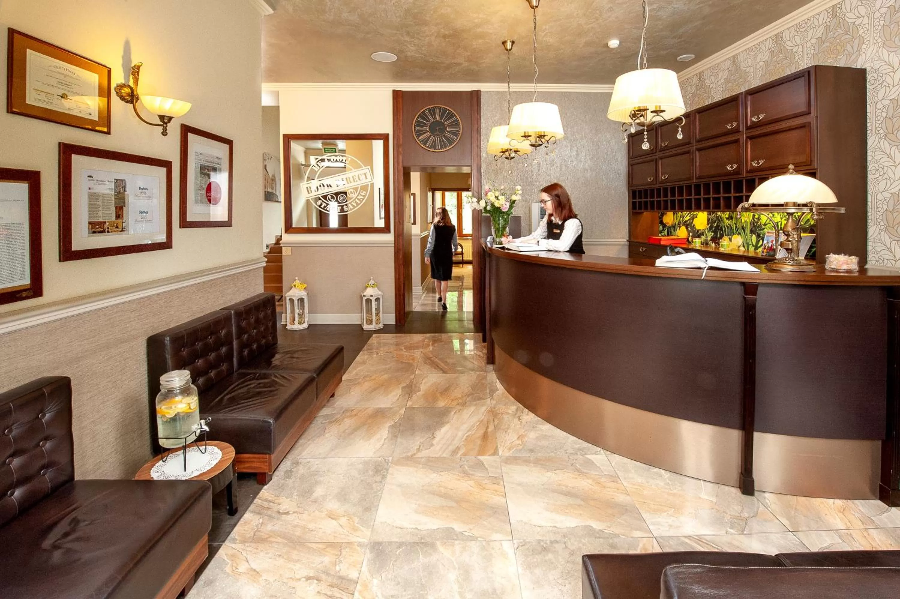 Lobby or reception in Amber Boutique Hotels - Hotel Amber