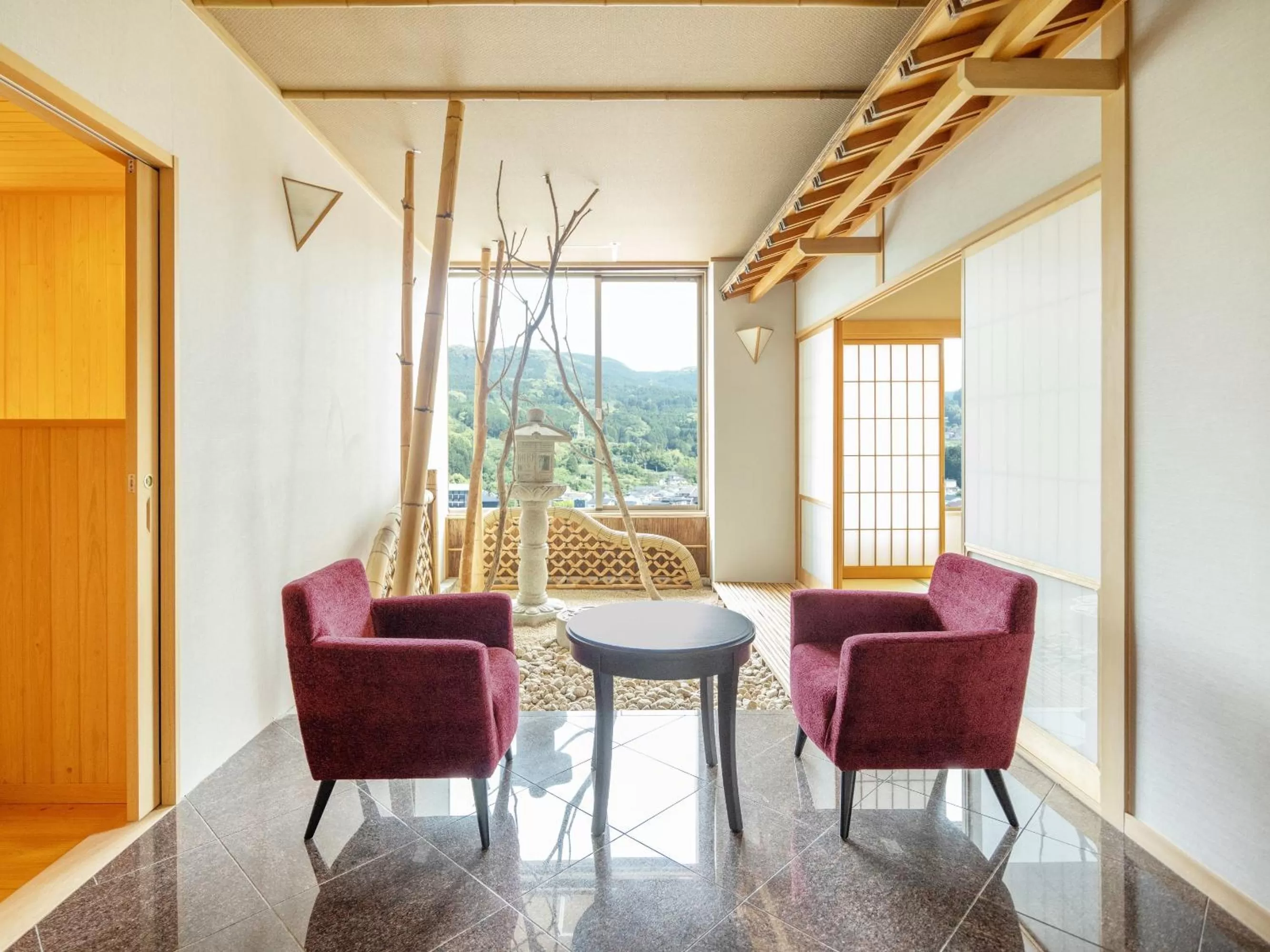 Living room in Hotel Sakura Ureshino