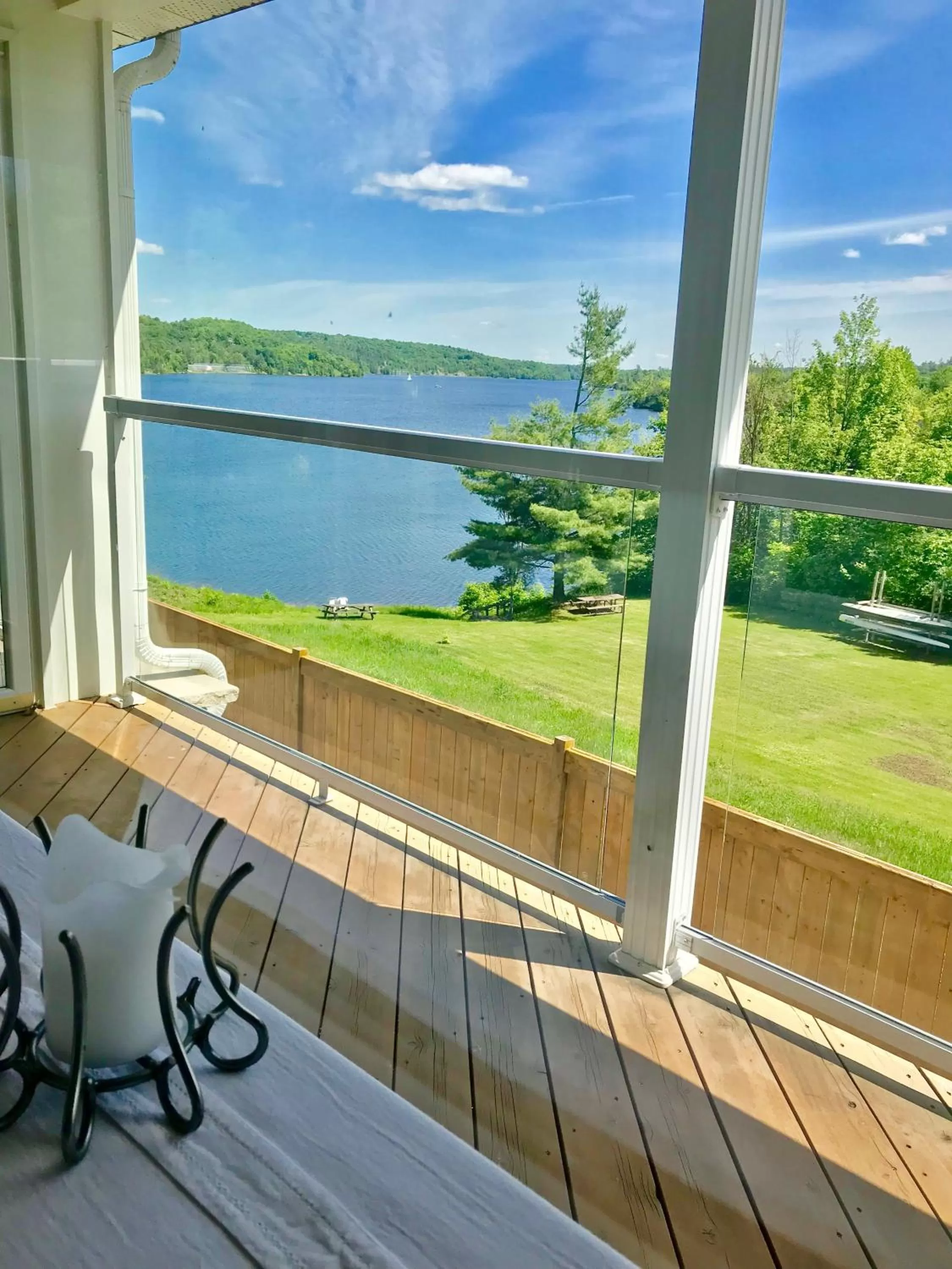 River view in Auberge Tom B&B