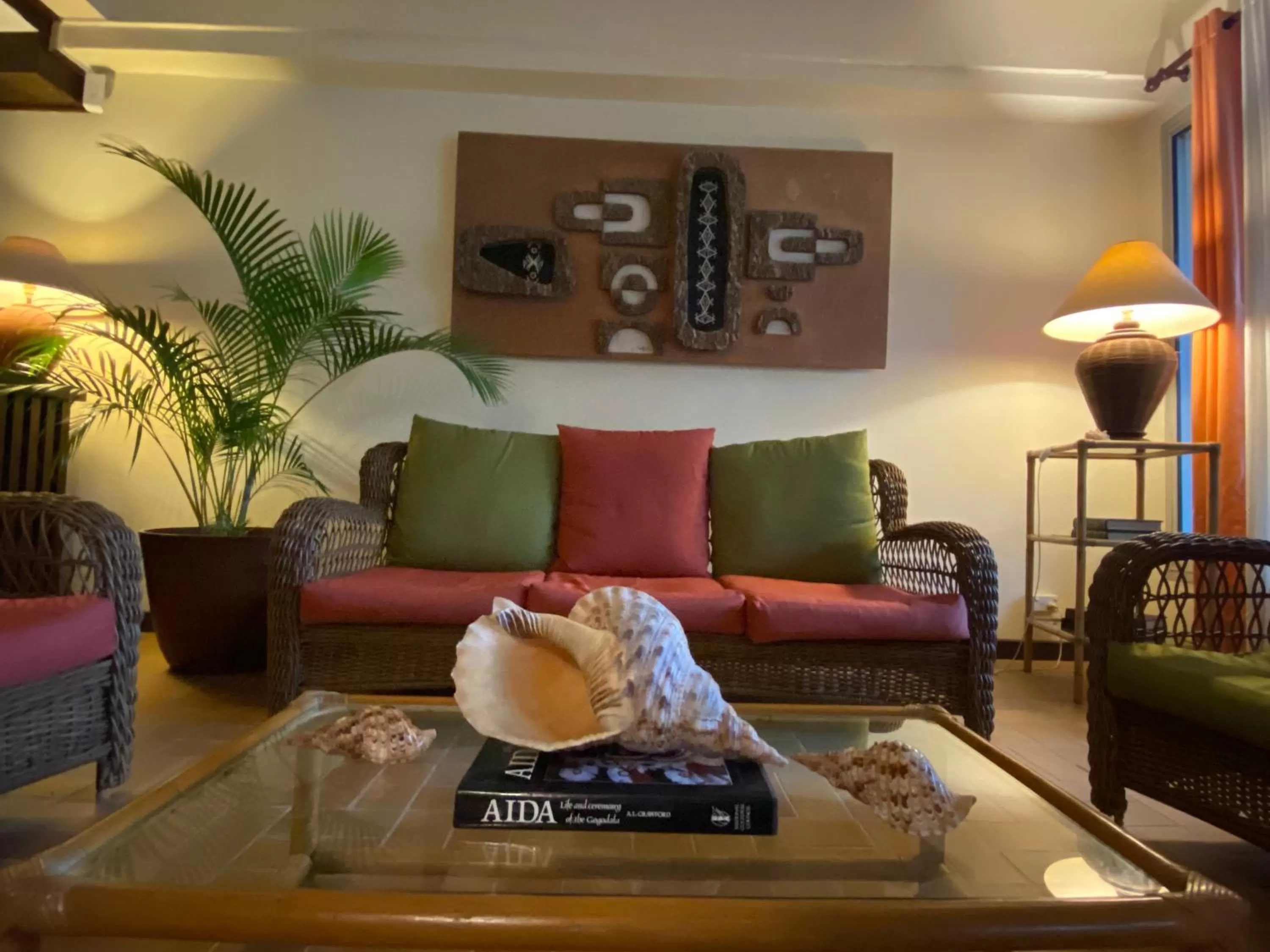 Living room in Hotel Santo Vanuatu