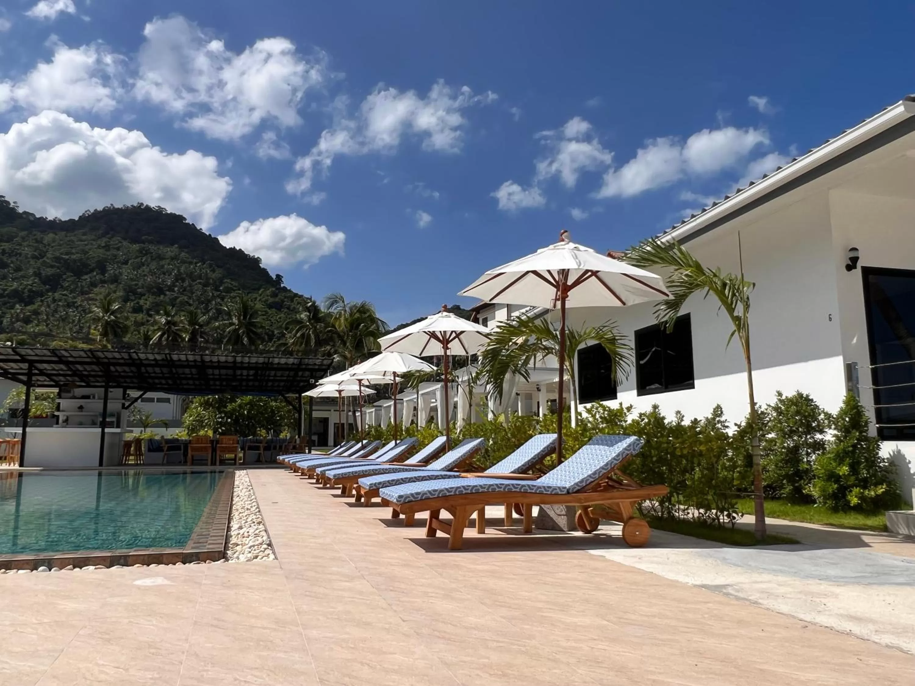 Mountain view in Pearl of Samui Resort