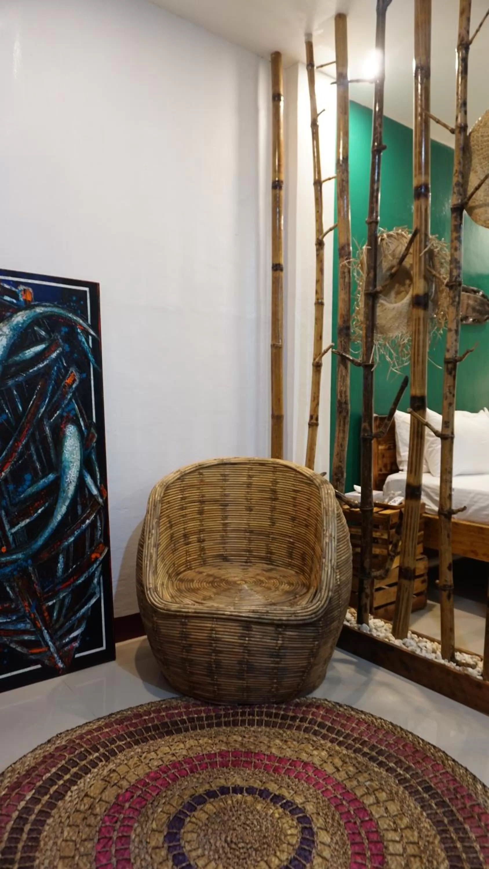 Seating area in La Colonial Resort