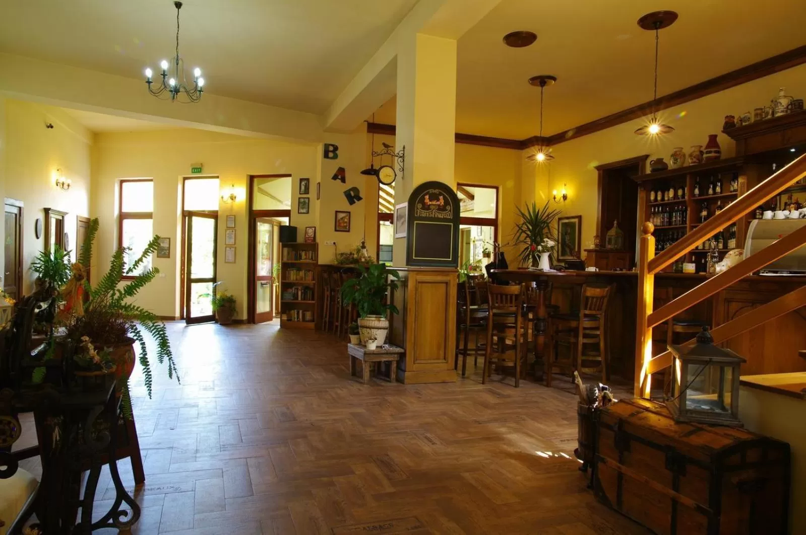 Lobby or reception in Hotel Bielmann