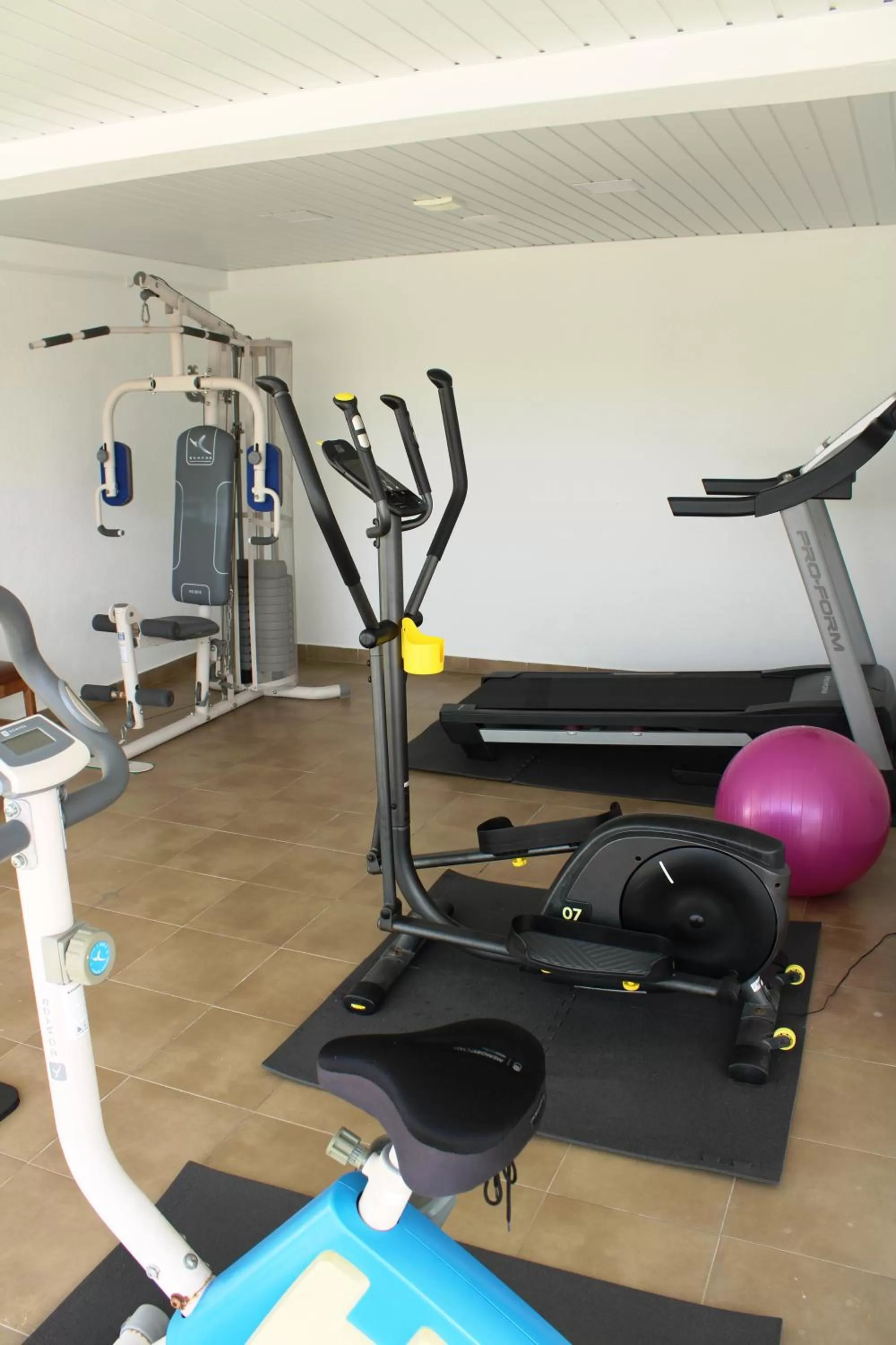 Fitness centre/facilities in Hotel Larverde