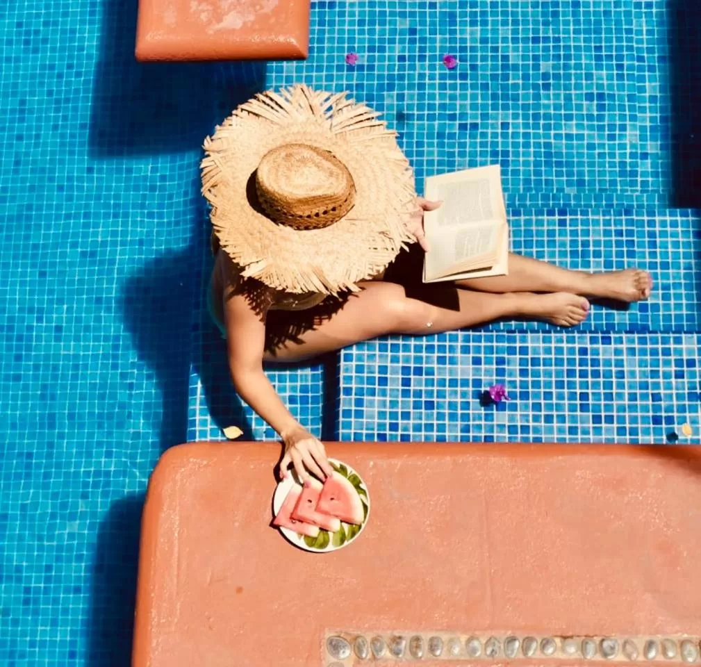 Swimming pool in Hotel Casa de la Palma Bed & Breakfast