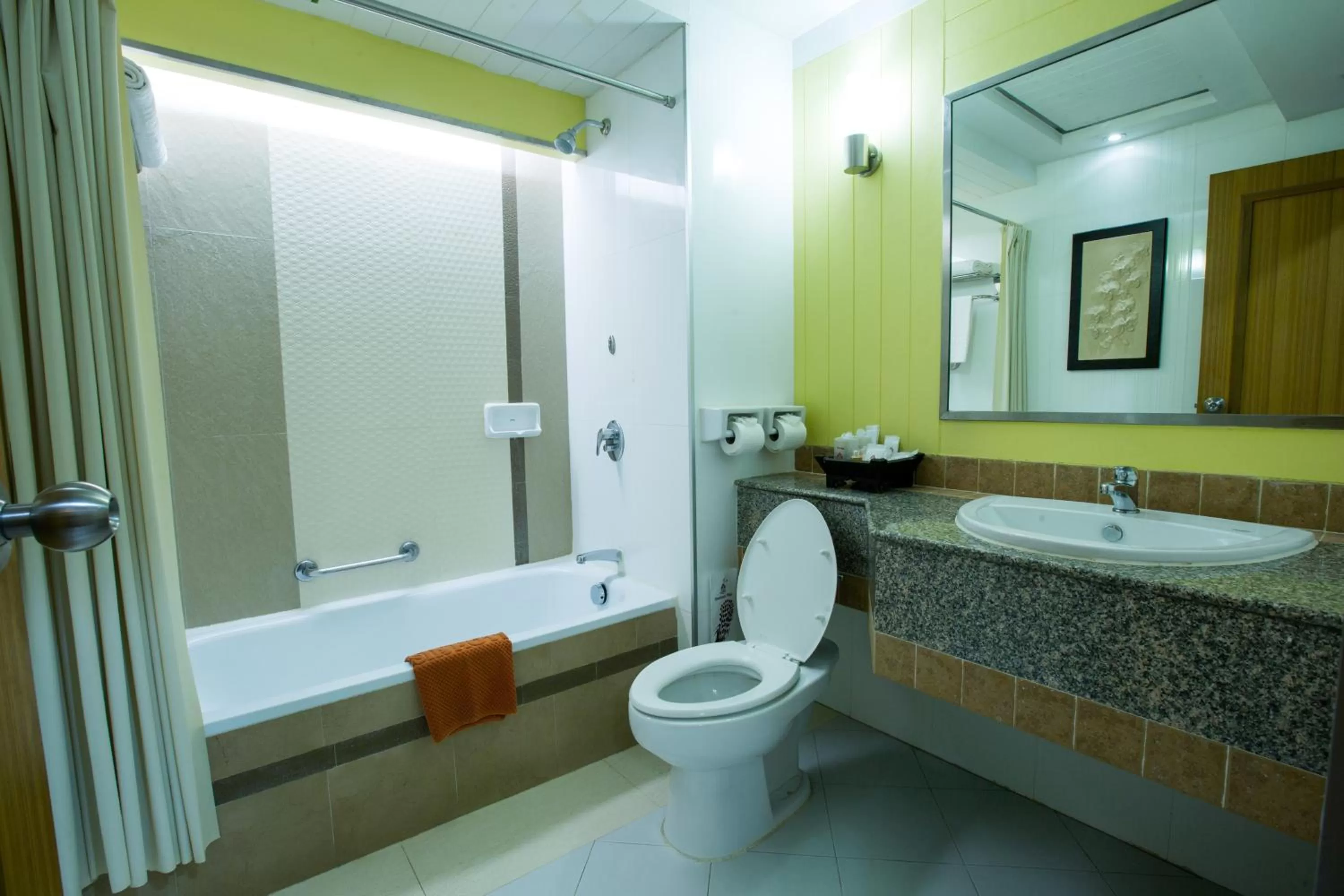 Bathroom in Asia Airport Hotel