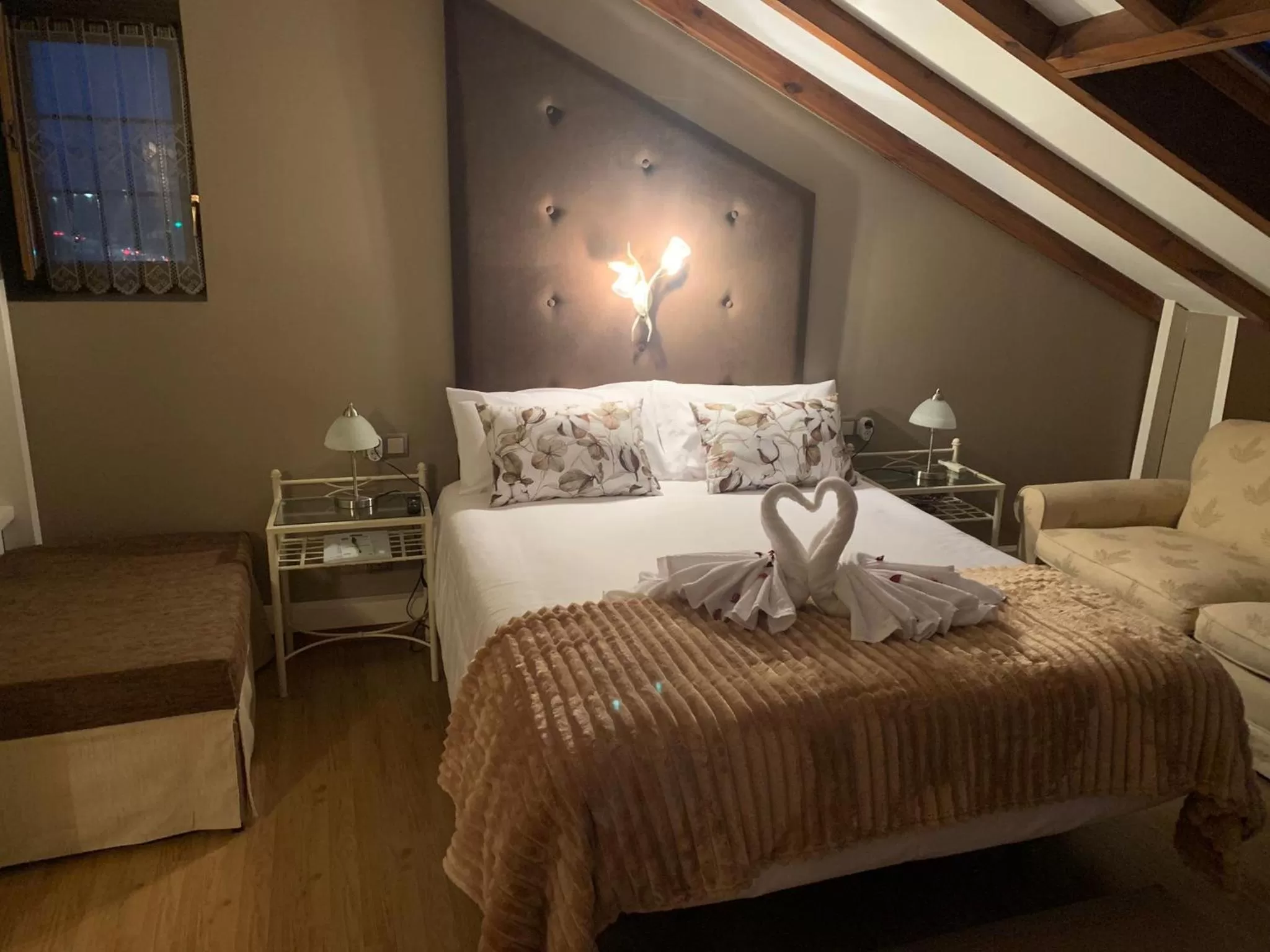 Bed in Posada Cicero