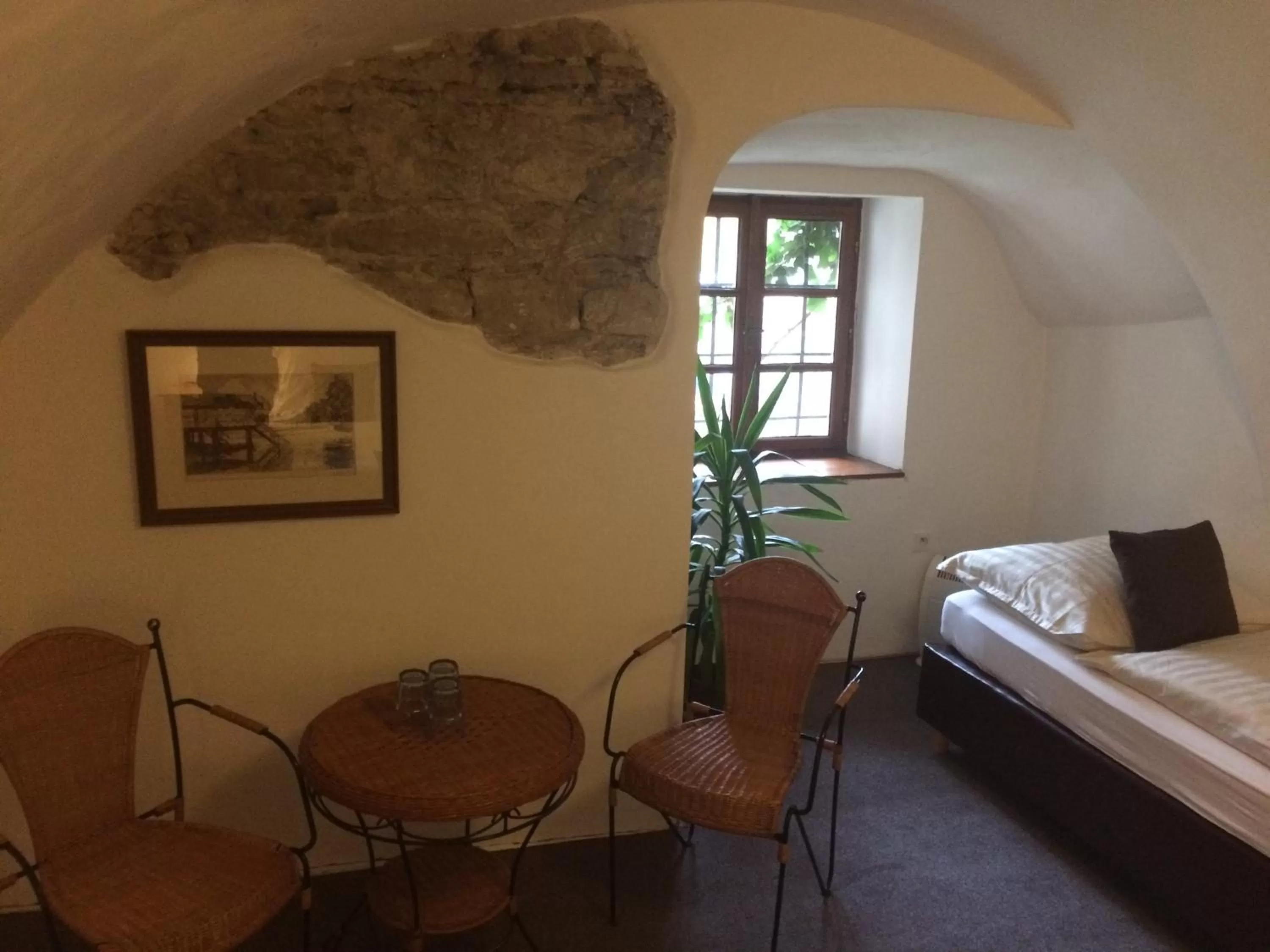 Decorative detail, Bed in Hotel Klika