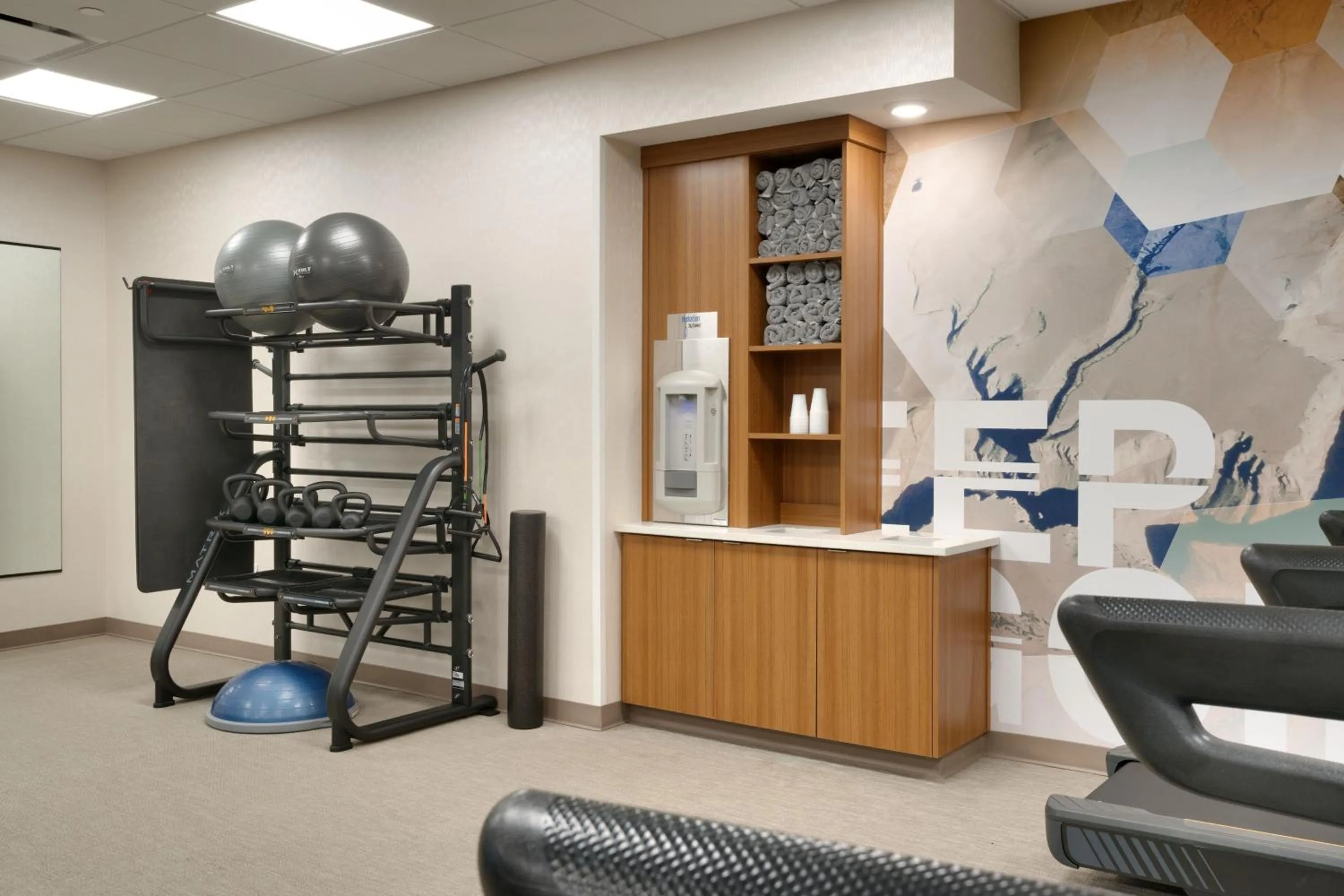 Fitness centre/facilities in SpringHill Suites by Marriott Phoenix Scottsdale