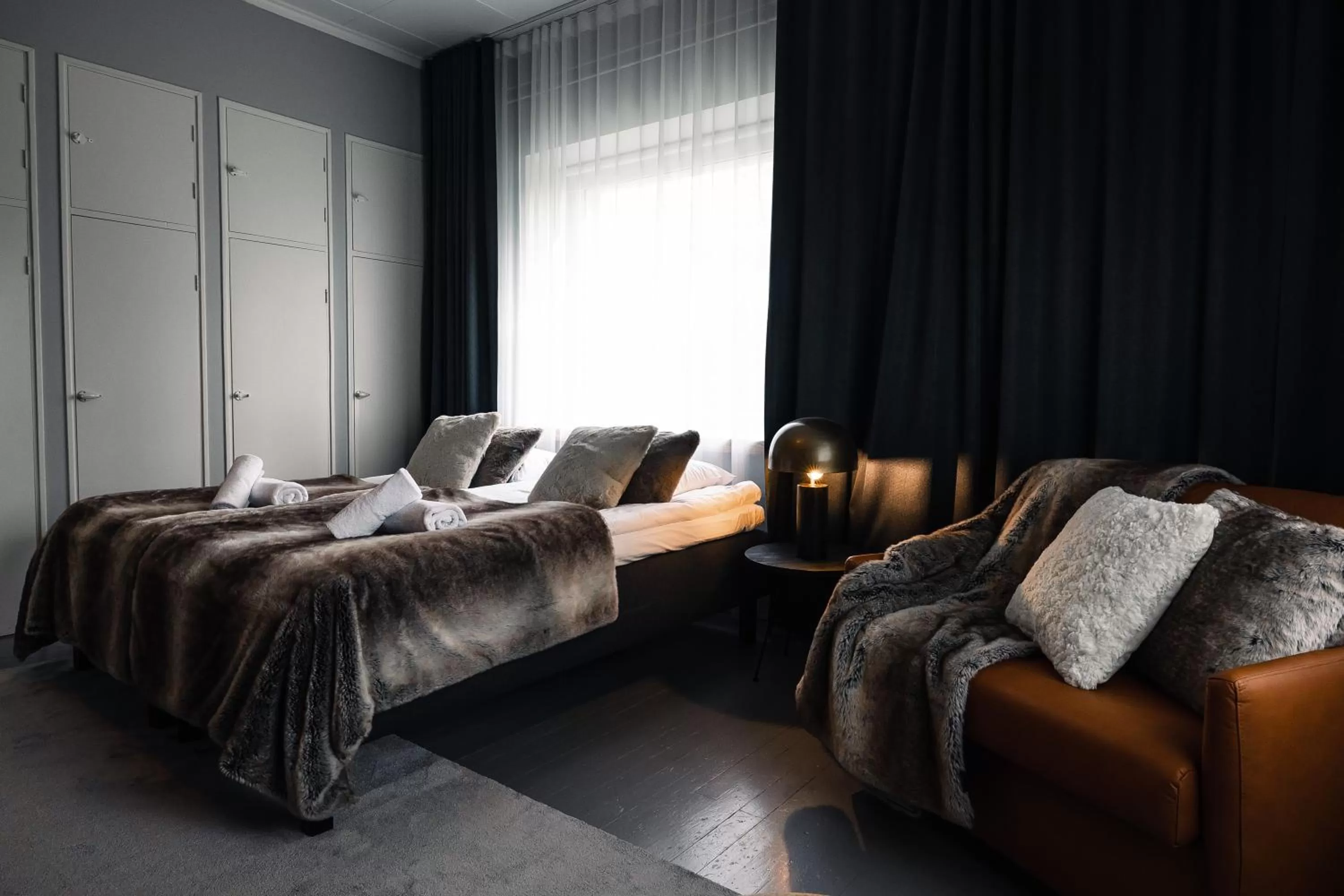 Bed in Apukka Resort