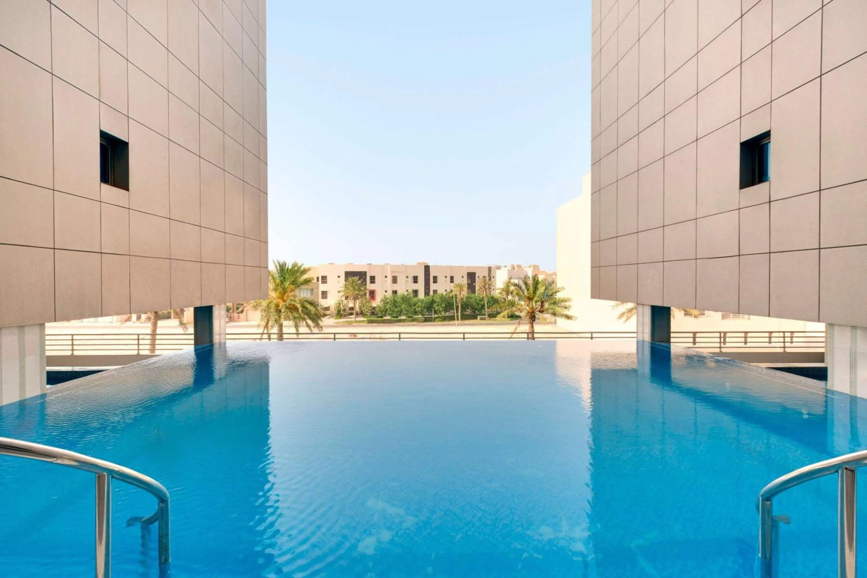 Pool view in Ramada Hotel and Suites Amwaj Islands
