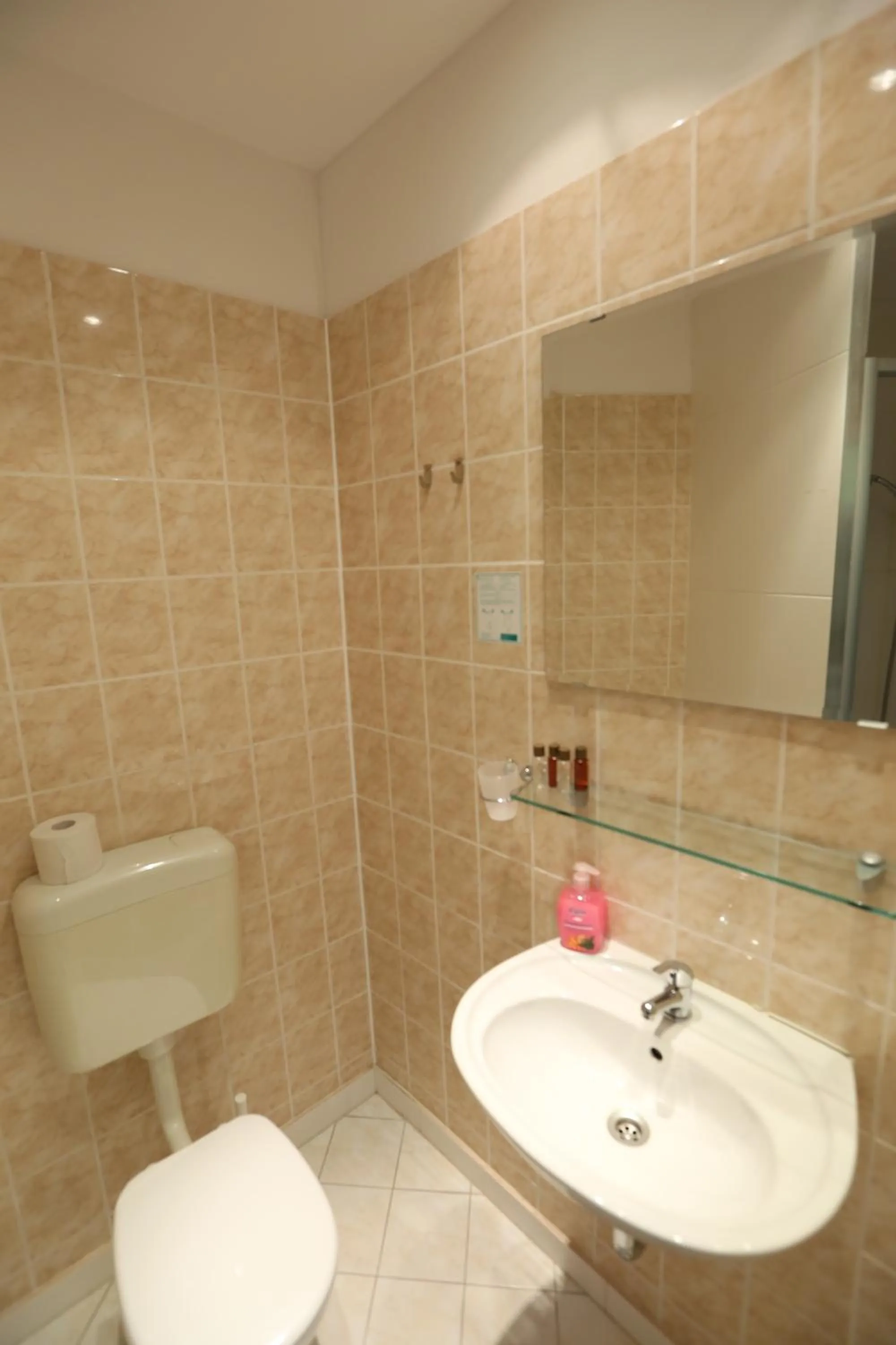 Toilet in Hotel AI Königshof