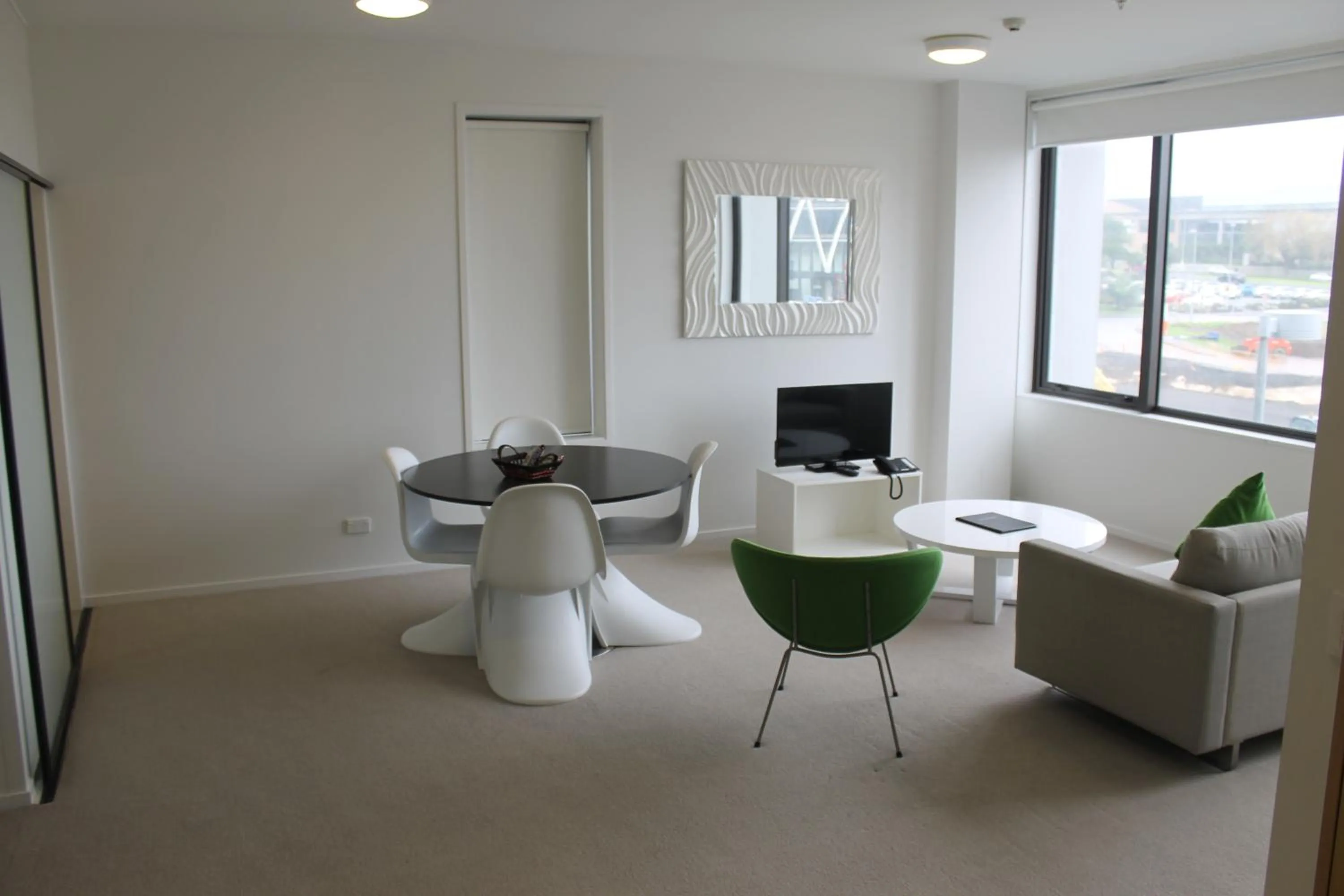 Living room in MCentral Apartments Manukau