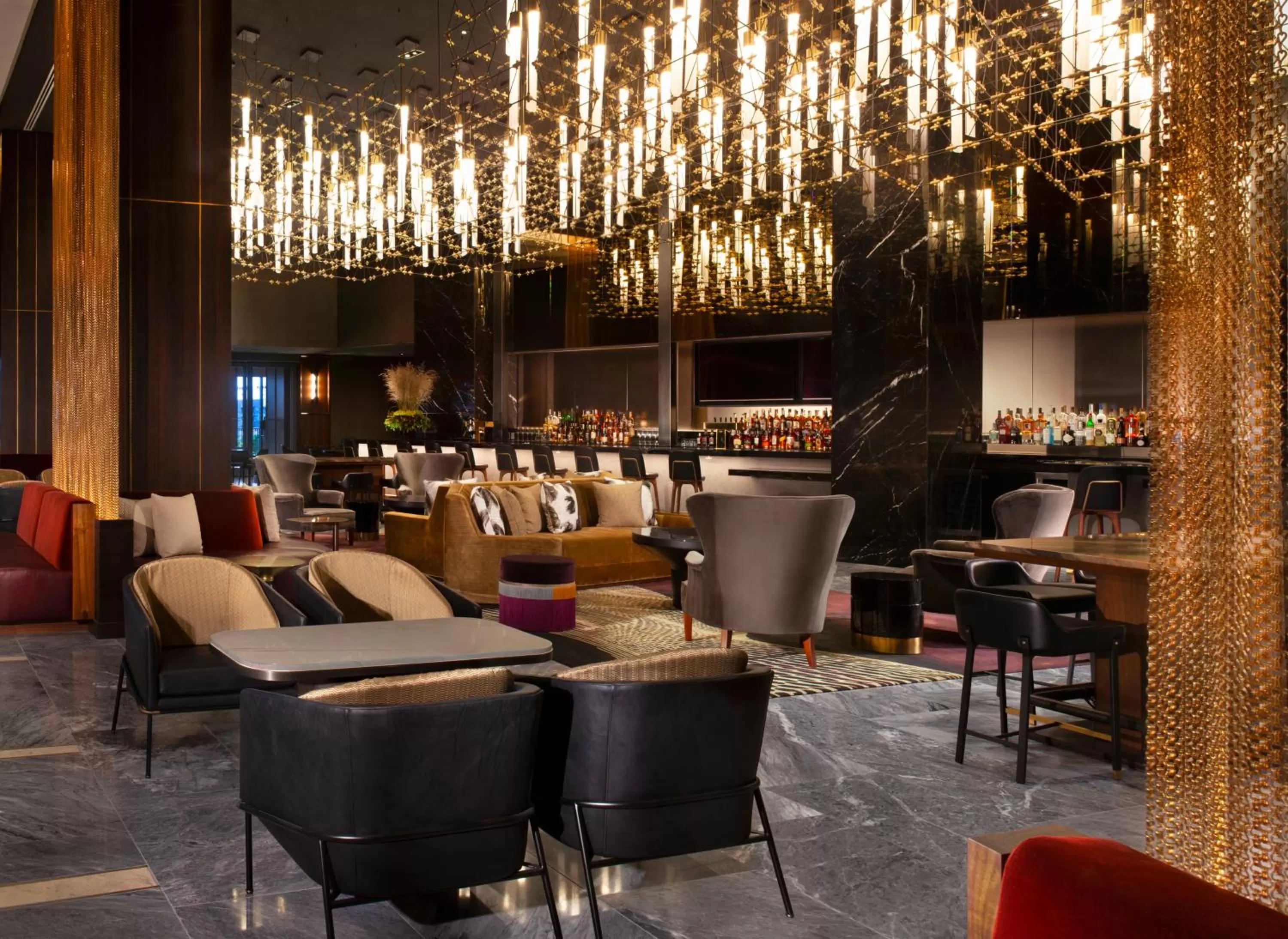 Lounge or bar in Grand Hyatt Nashville