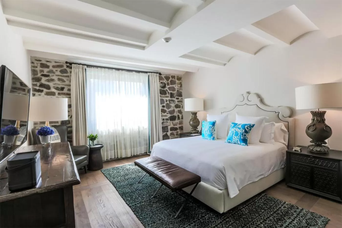 Bed in Banyan Tree Puebla