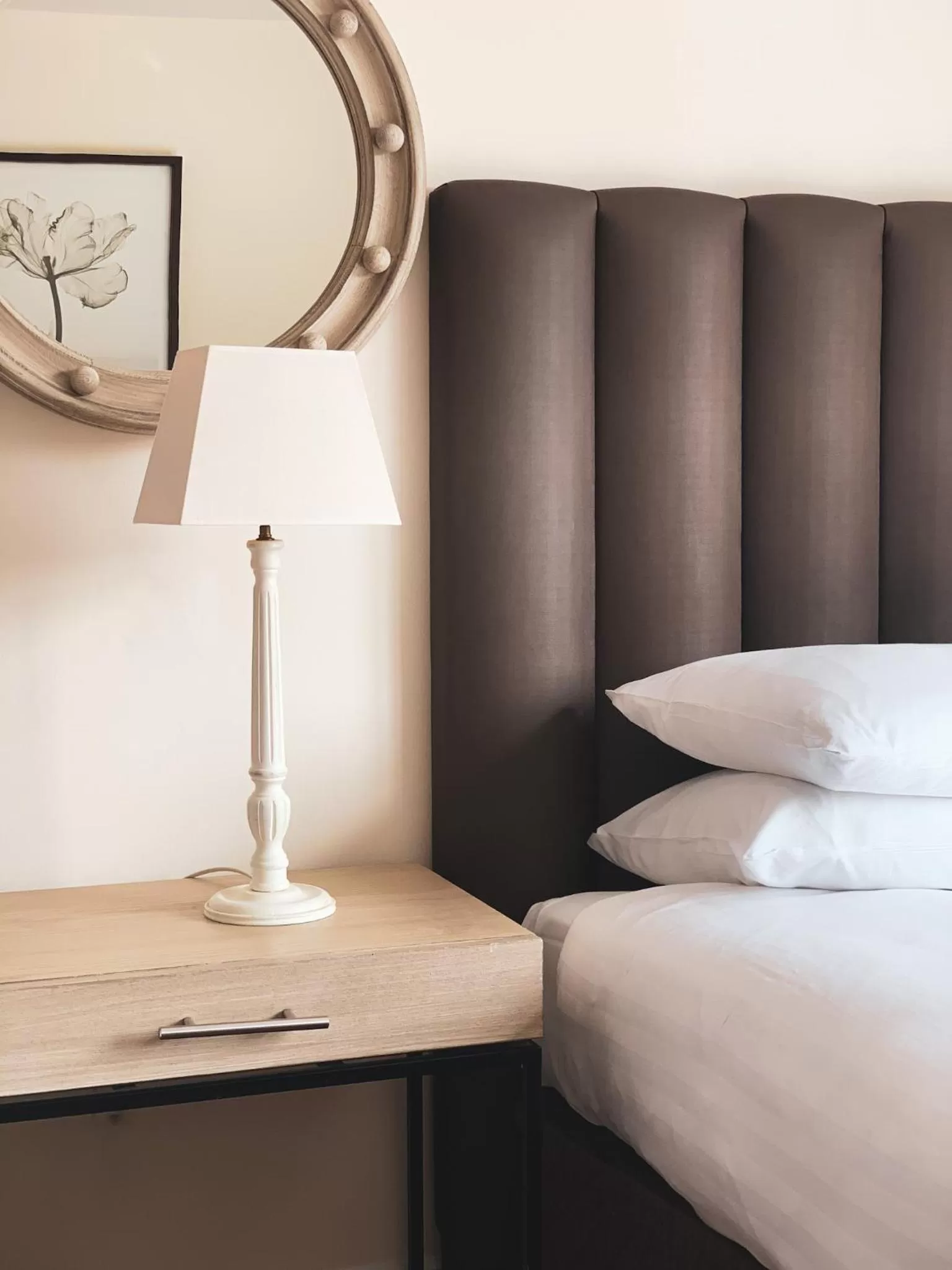 Bed, Bathroom in Hustyns Resort Cornwall