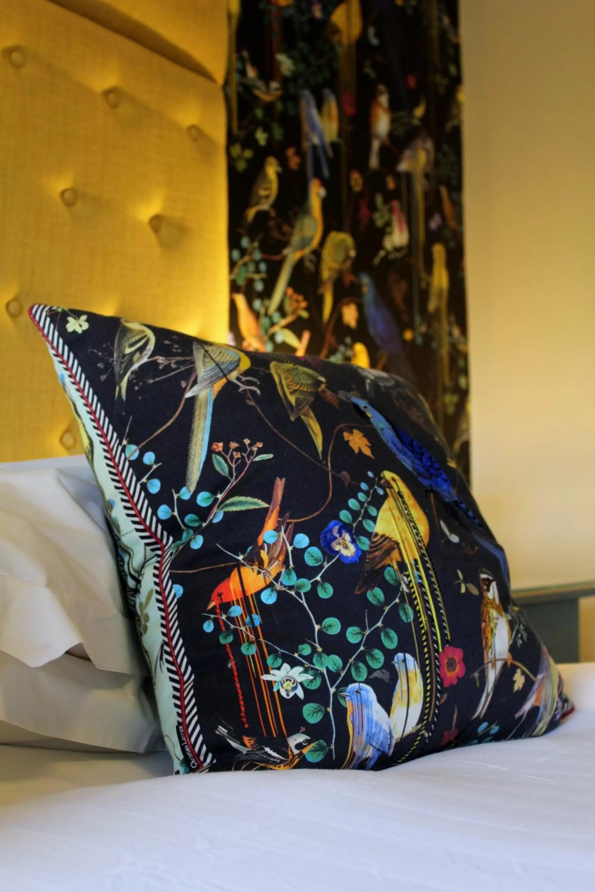 Decorative detail, Bed in 24 Royal Terrace