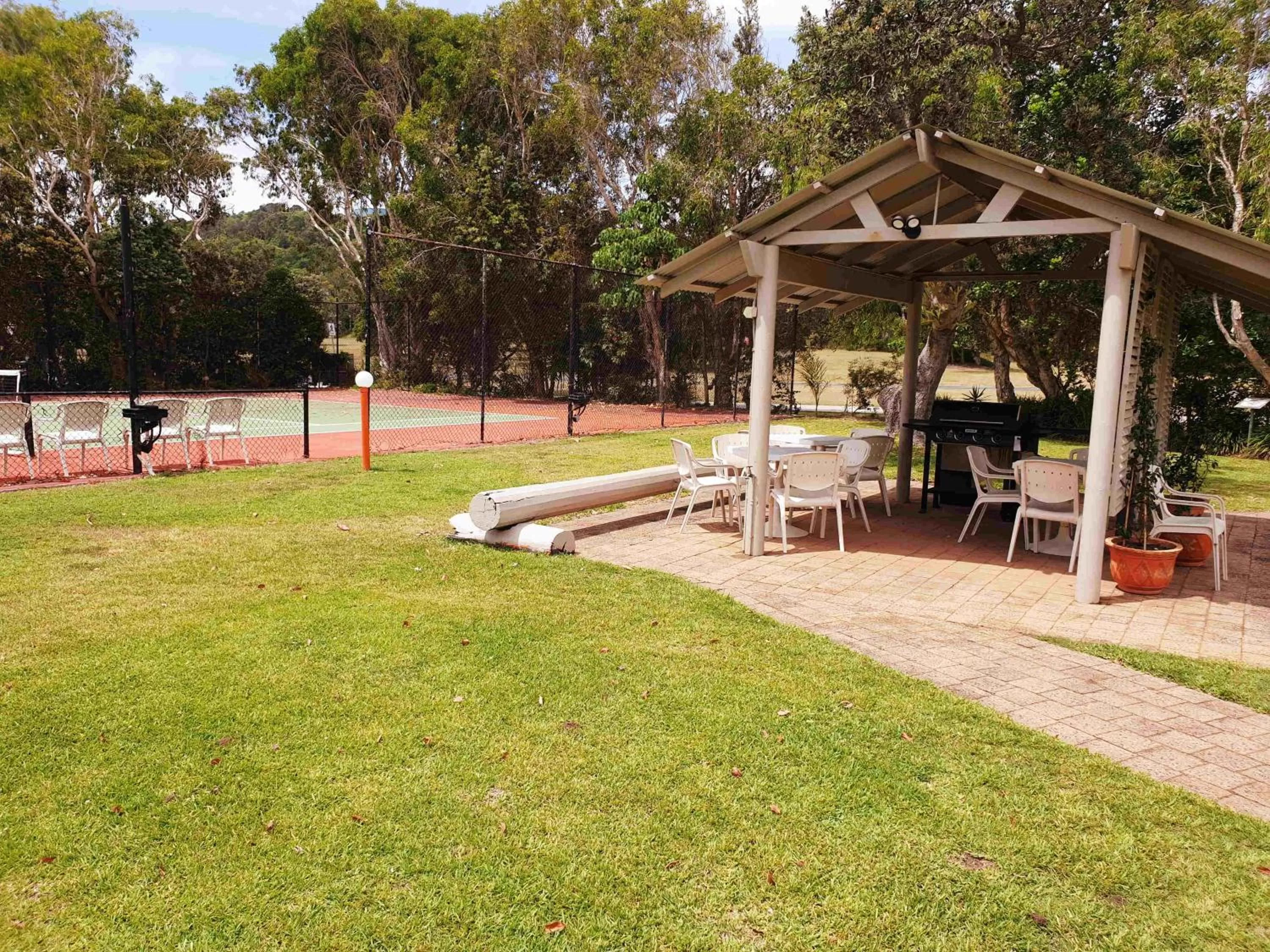 BBQ facilities in Ballina Beach Resort