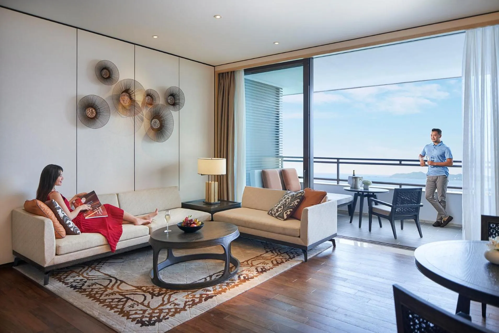 Living room in Grand Hyatt Sanya Haitang Bay Resort and Spa