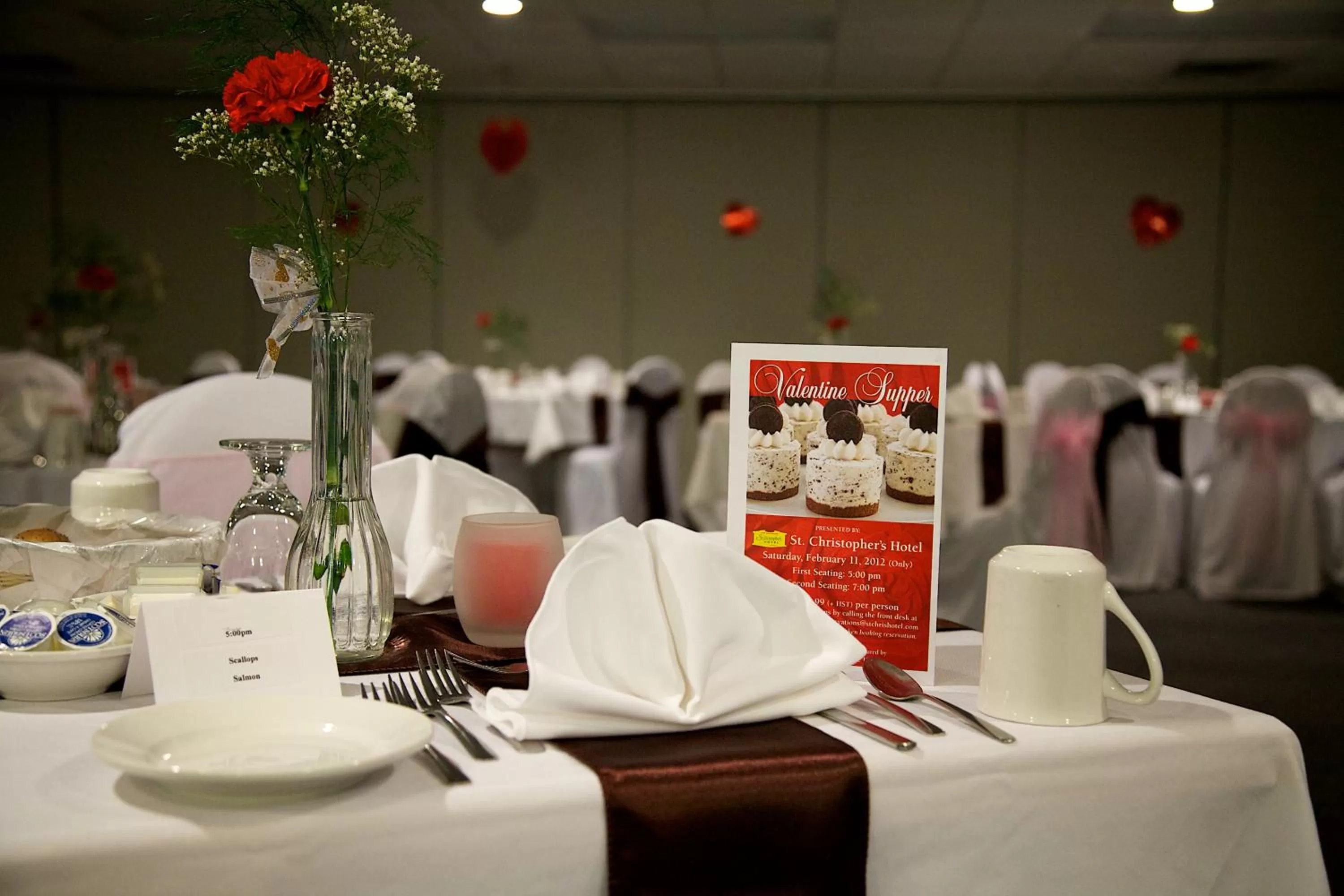 Banquet/Function facilities in St Christopher's Hotel