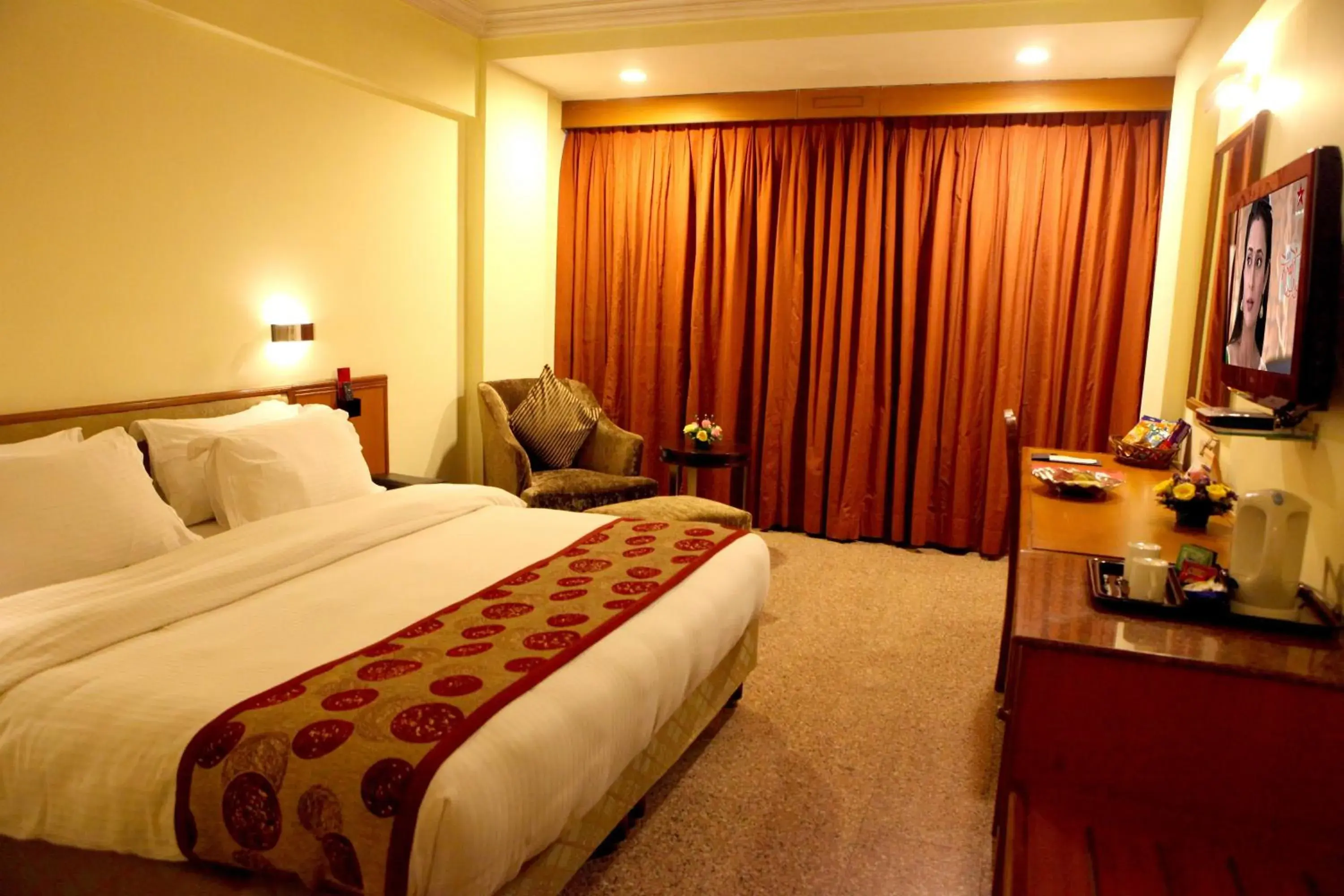 Superior King Room - single occupancy in Lords Plaza Surat Superior King Room - single occupancy in Lords Plaza Surat