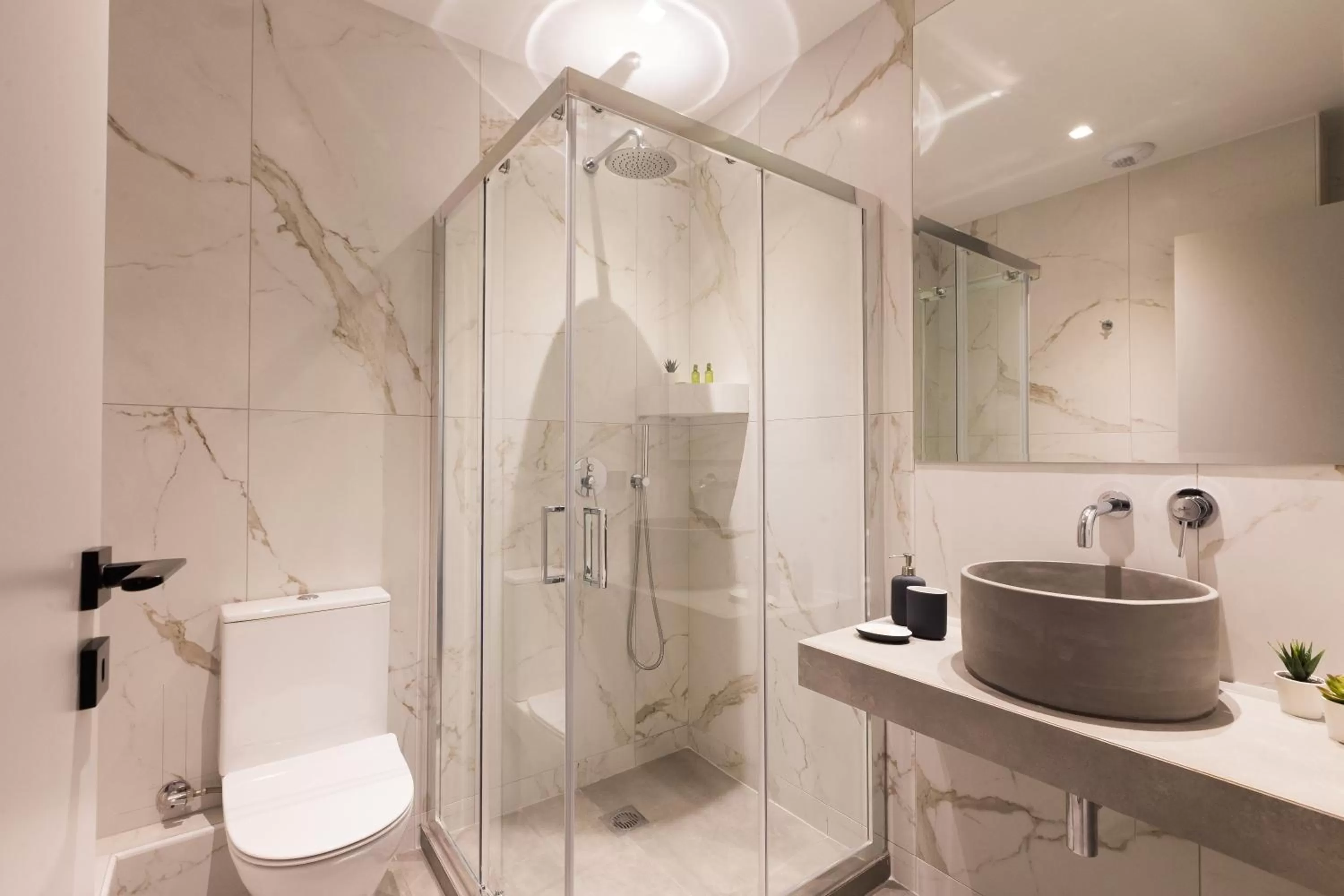 Bathroom in Athenian Central Apartments