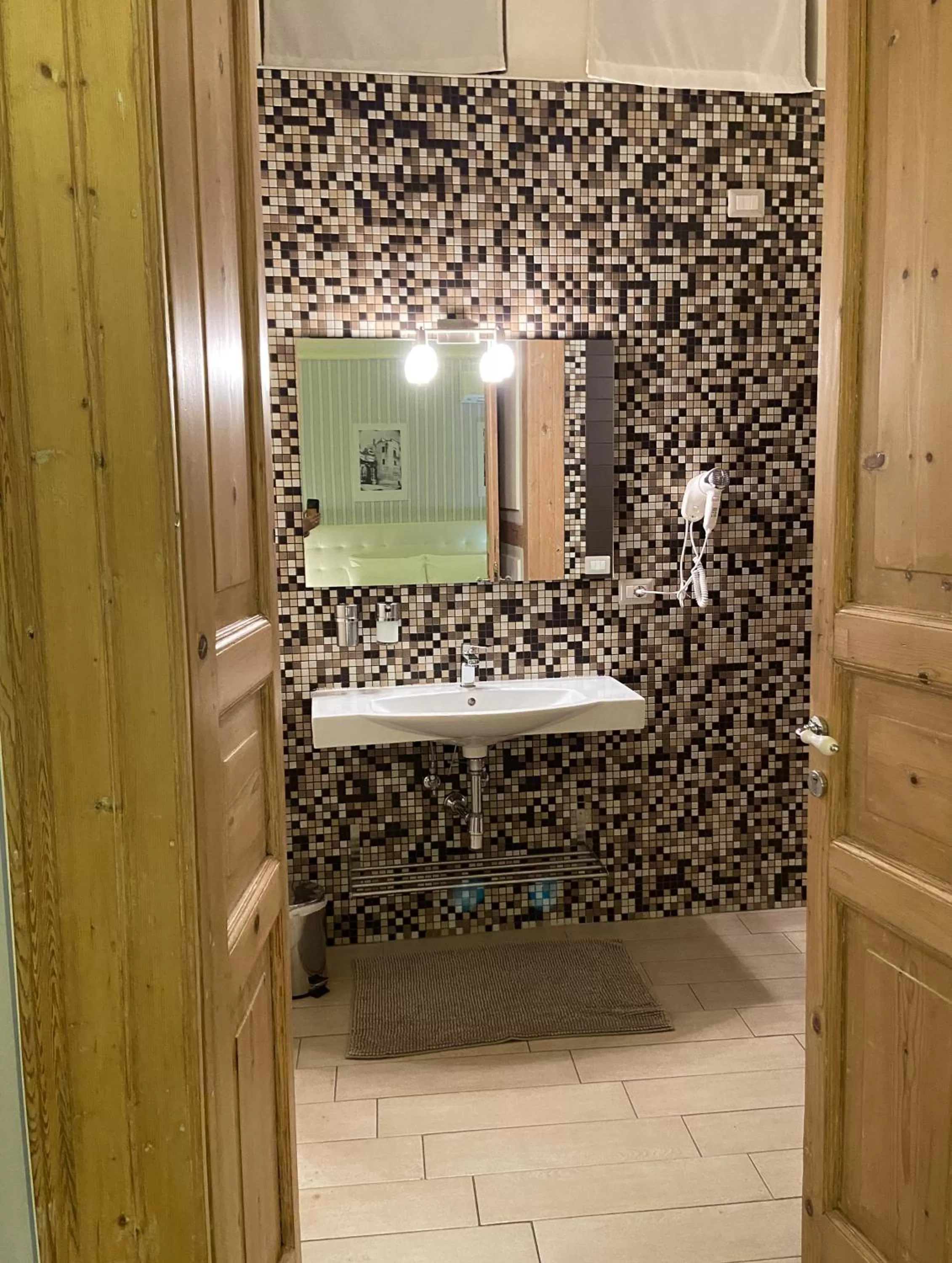 Bathroom in B&B Porta Baresana