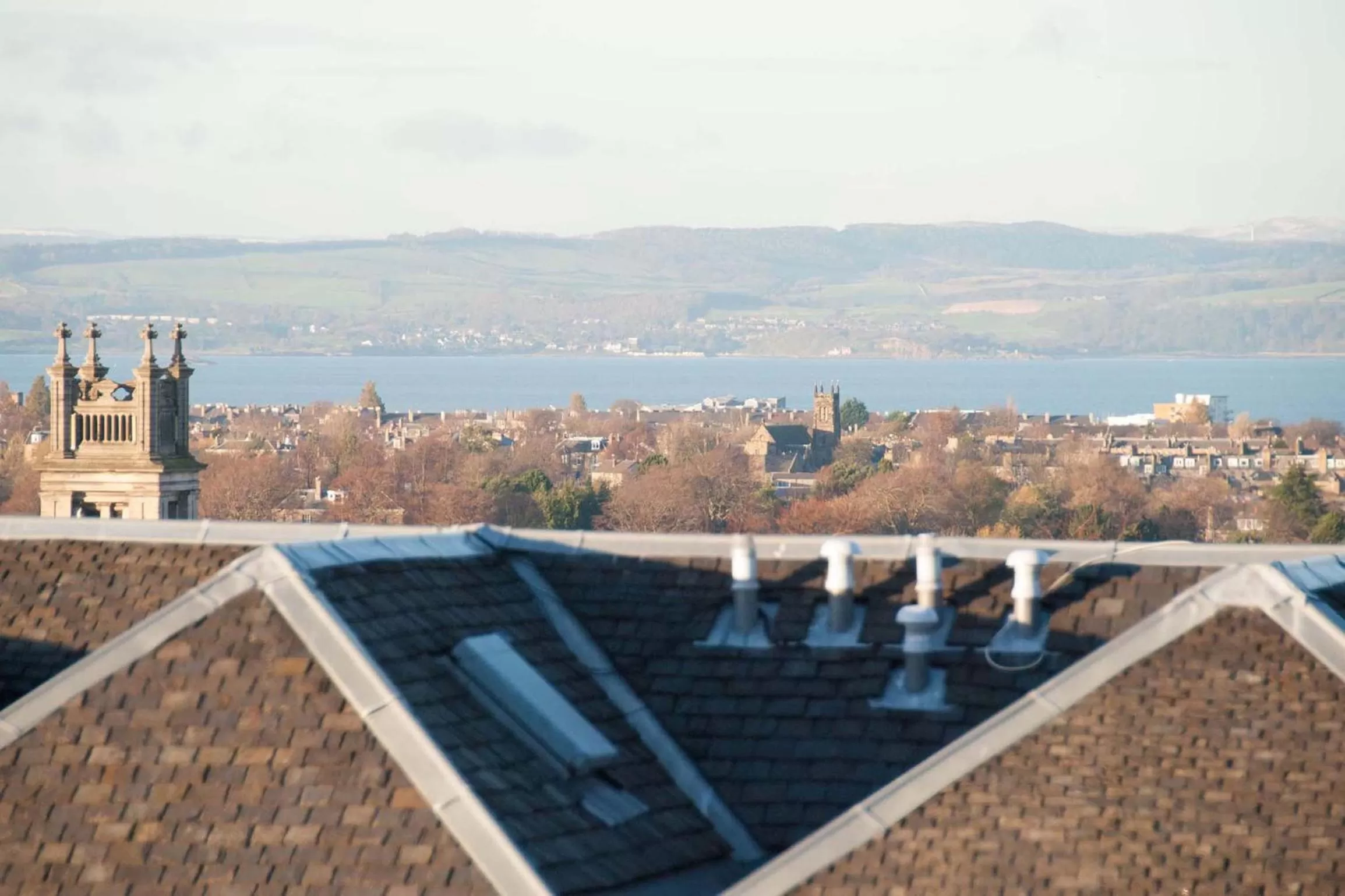 City view in Braid Apartments by Mansley