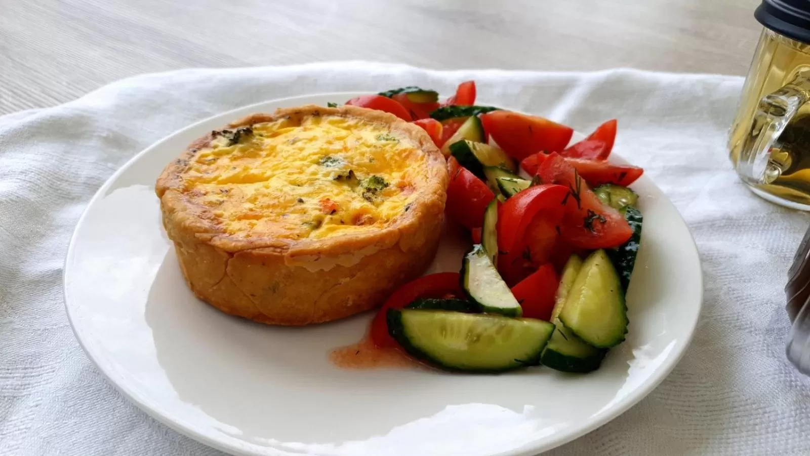 Food close-up in Zelenyi Kampus