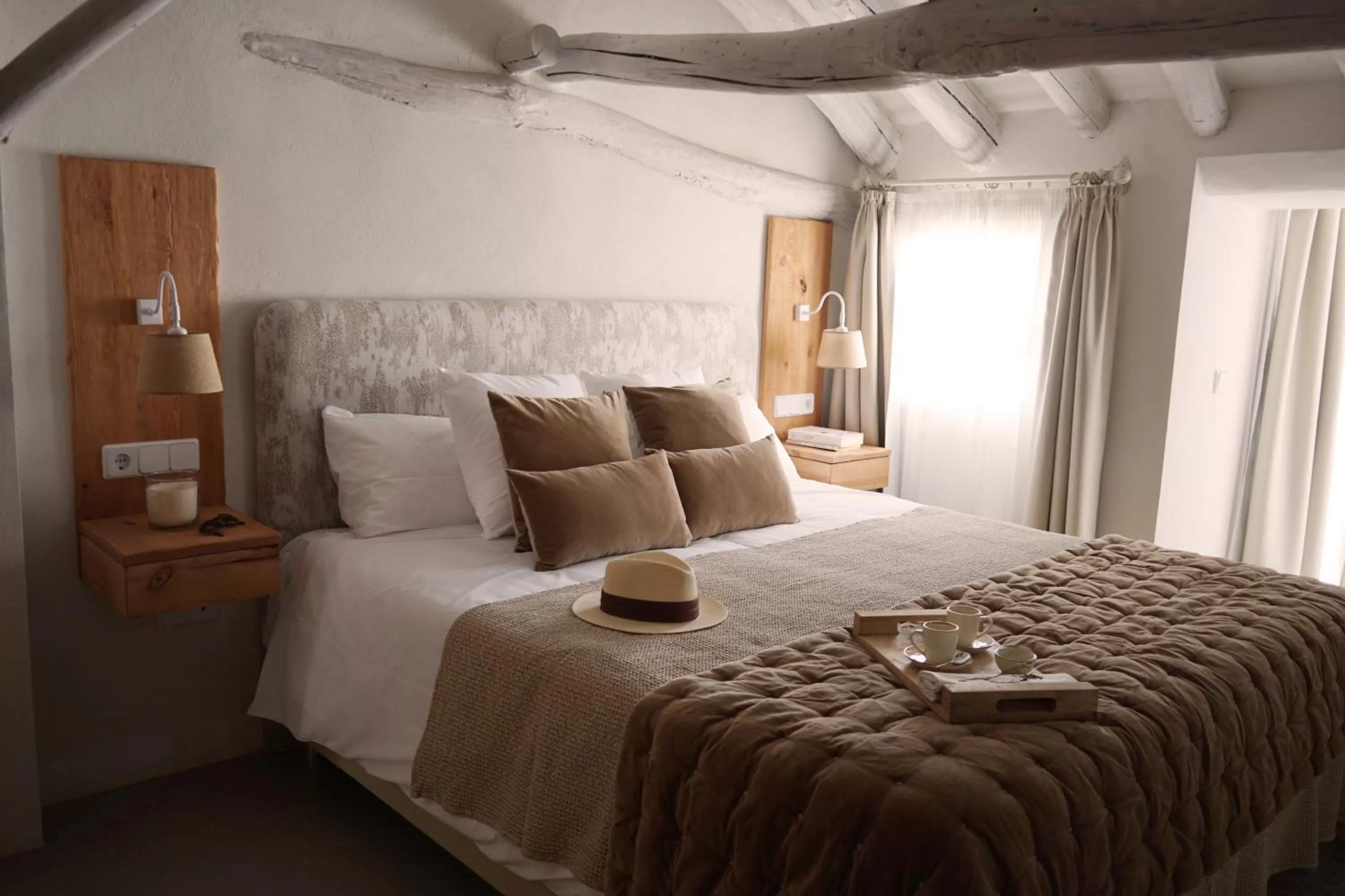 Bedroom, Bed in Hacienda Fresneda María by Real Spain Hotels Adults Recommended